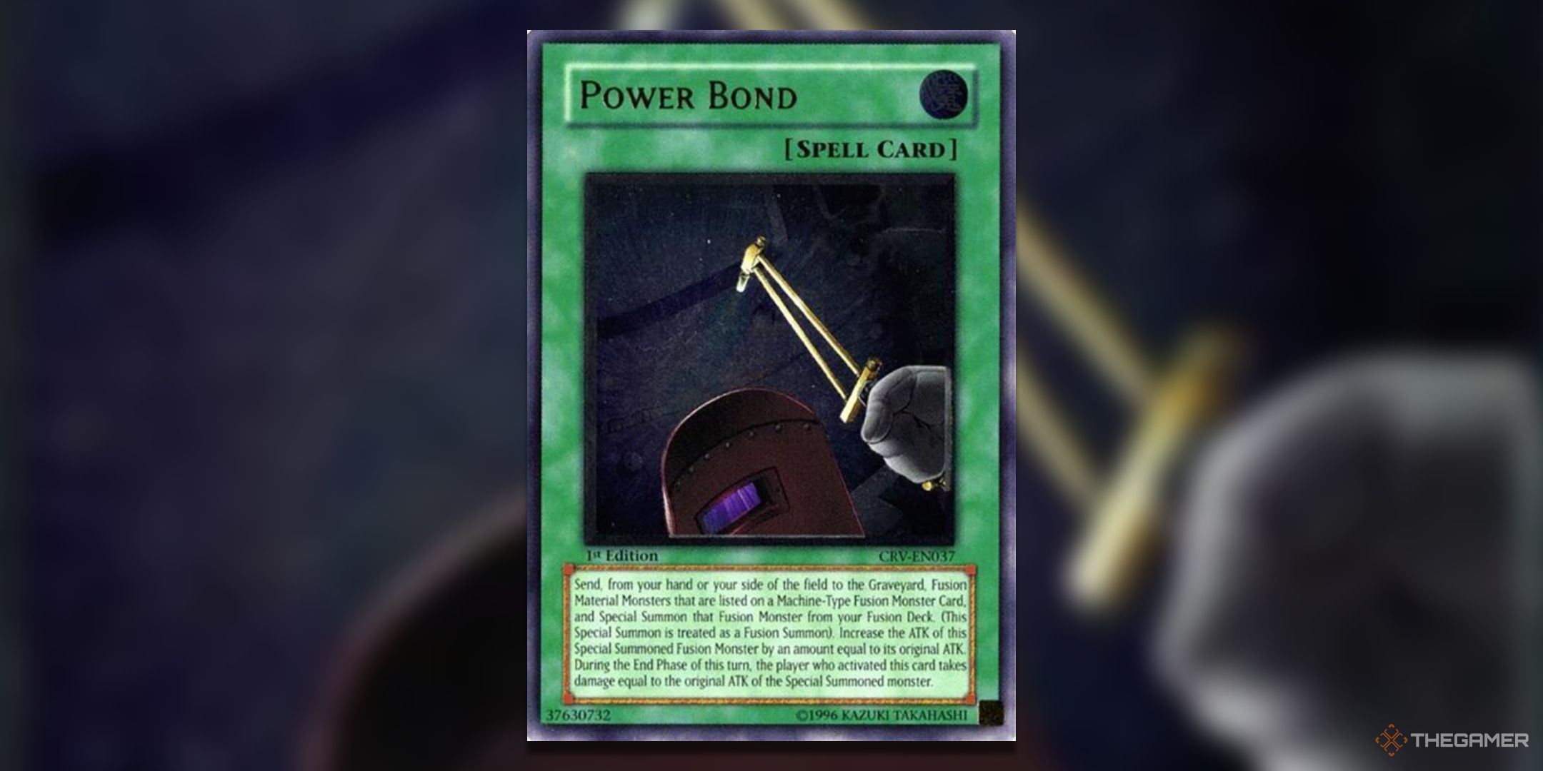 Cybernetic Revolution Ultimate Rare Power Bond Yu-Gi-Oh! TCG card art.