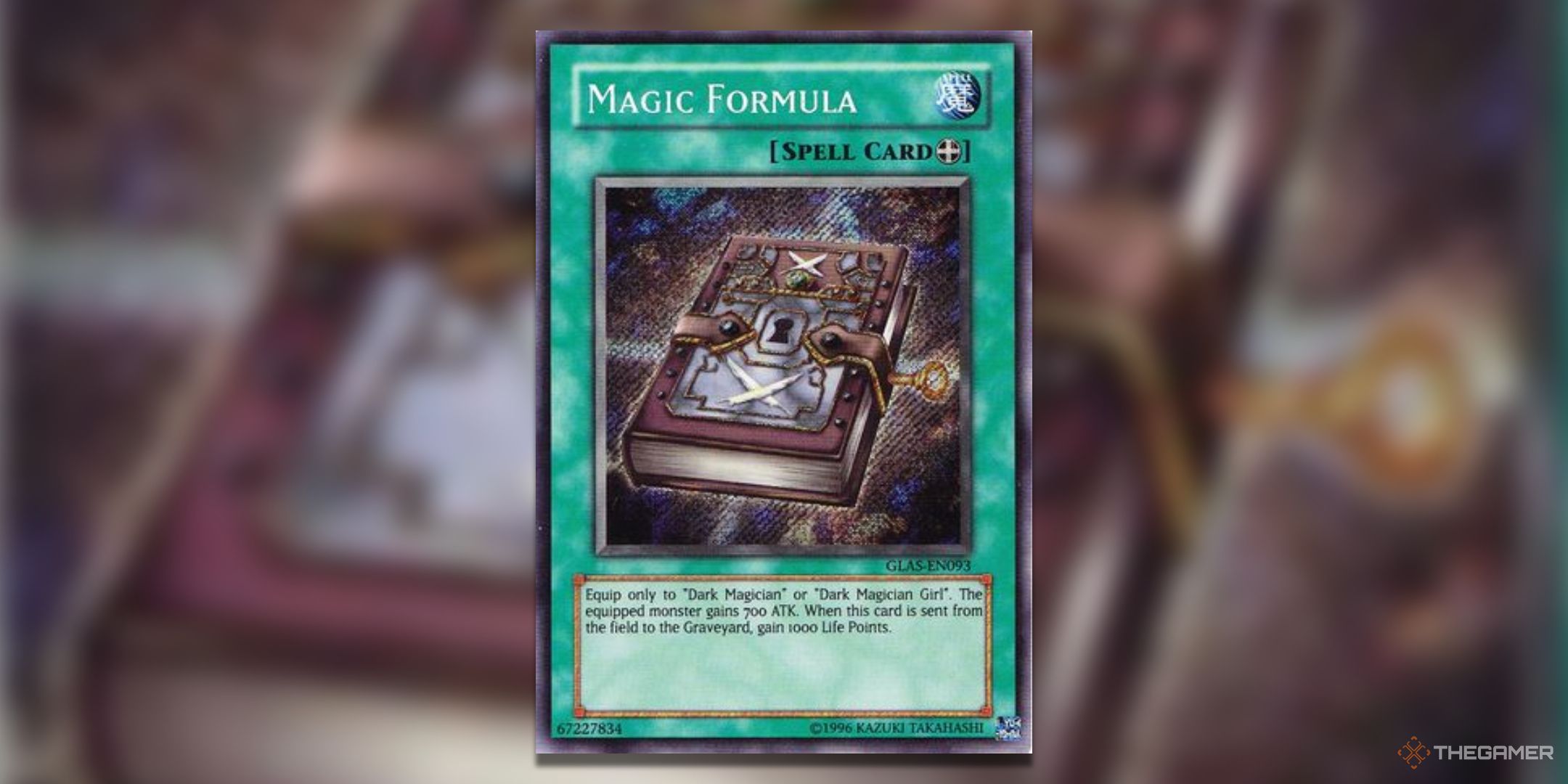 Gladiator Assault Magic Formula Yu-Gi-Oh! TCG card art.
