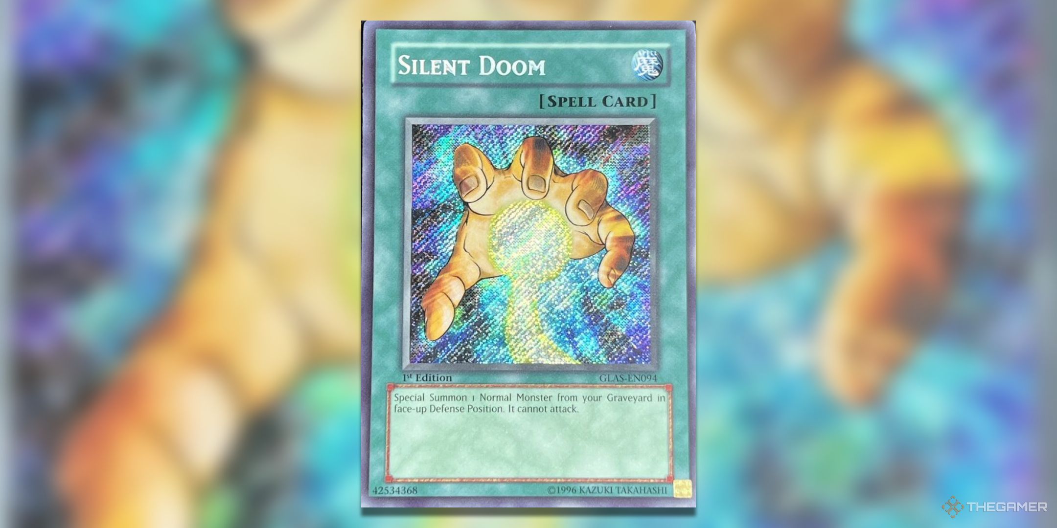 Gladiator Assault Silent Doom Yu-Gi-Oh! TCG card art.