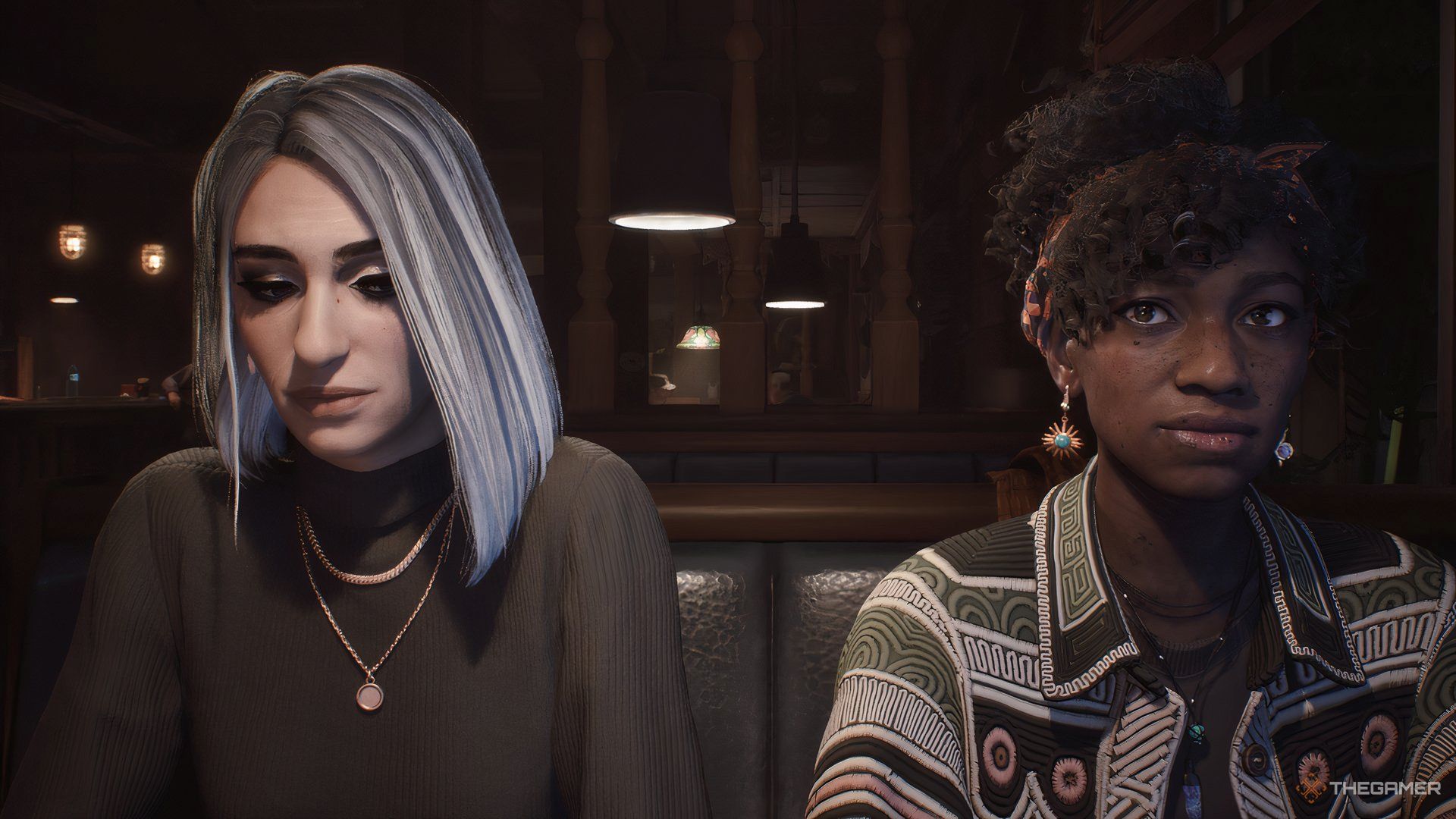 The present versions of Nora and Autumn in Lost Records: Bloom & Rage.
