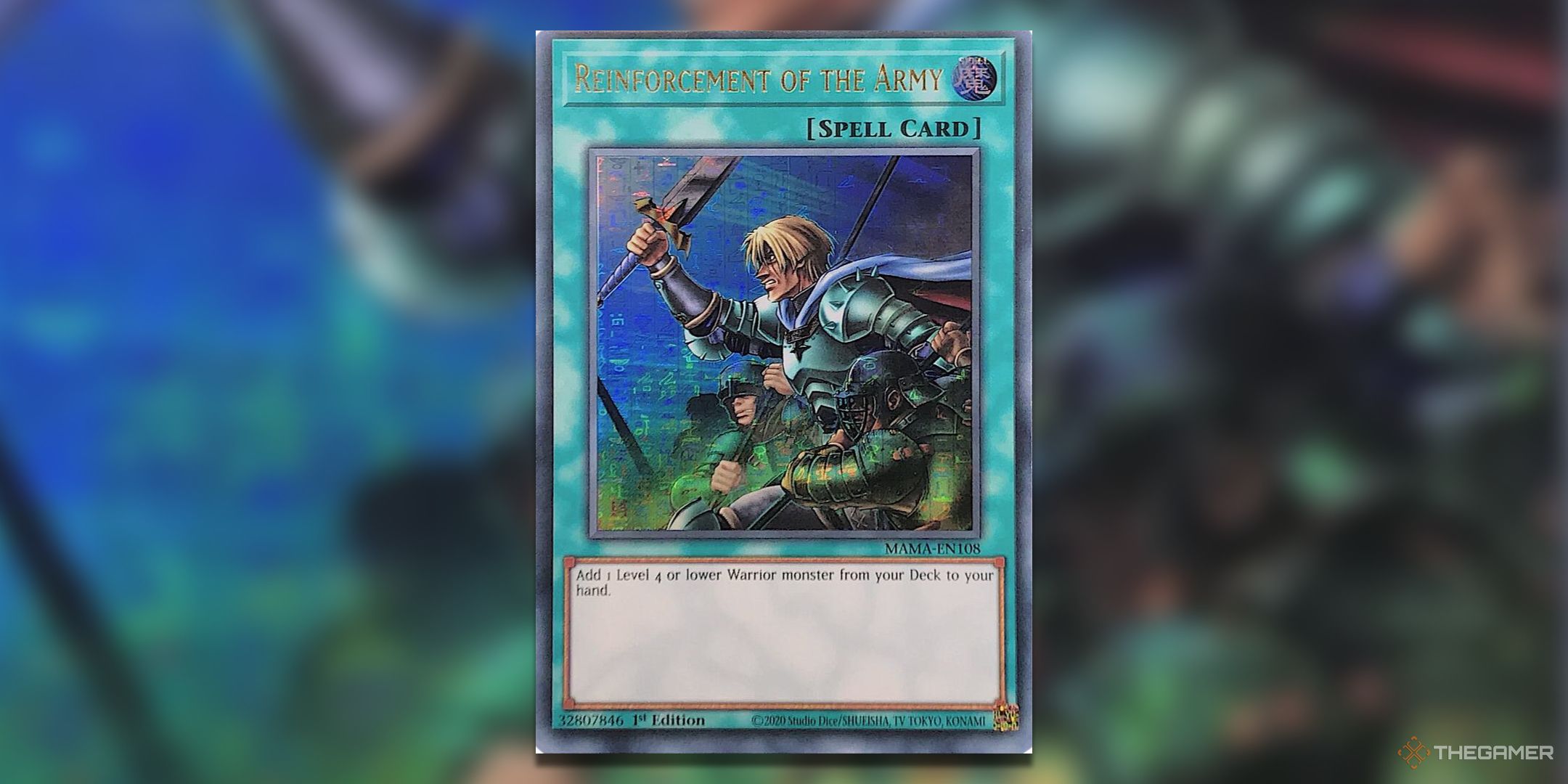 Magnificent Mavens Reinforcement of the Army Ultra Pharoah's Rare Yu-Gi-Oh! TCG card art.