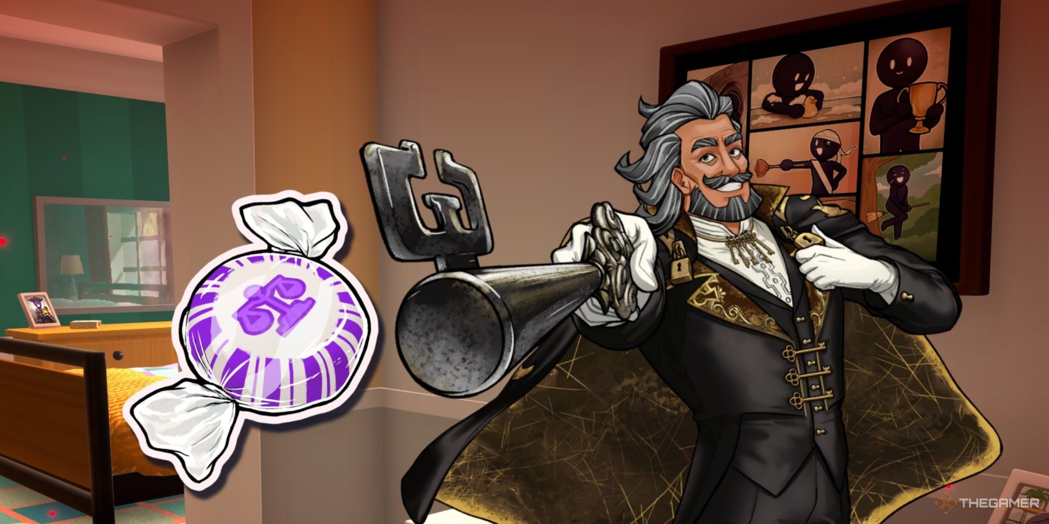 Keith offering a poise candy in date everything.