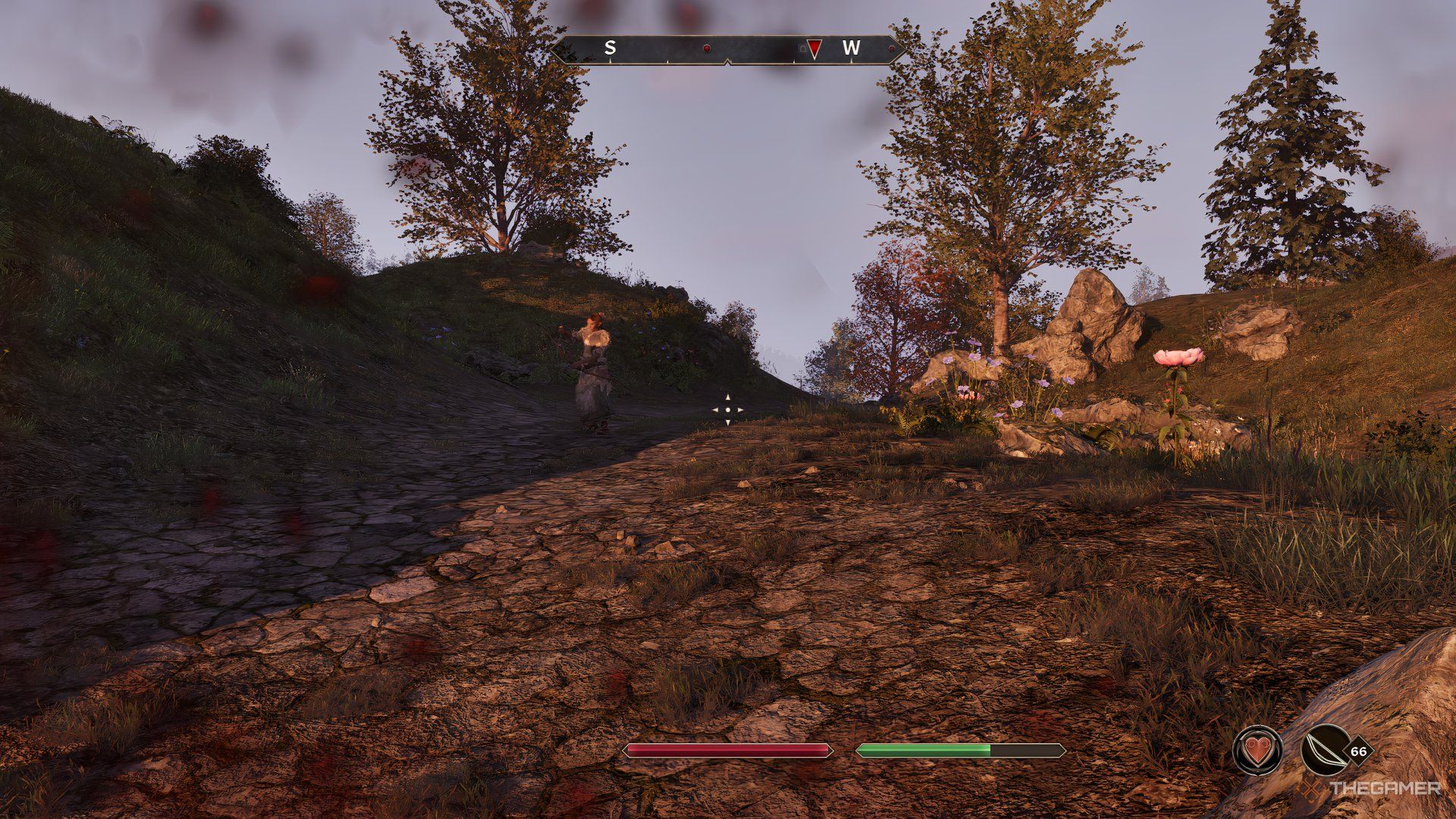 An enemy attacking a player who has already been hit. 