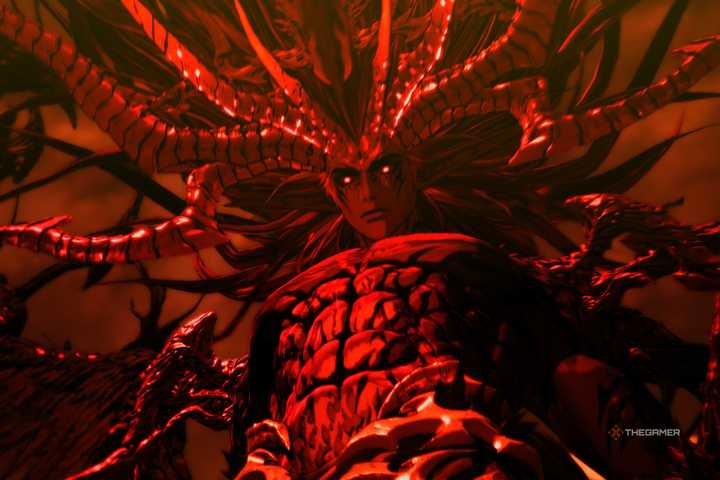 Ozma in his second form in The First Berserker Khazan.