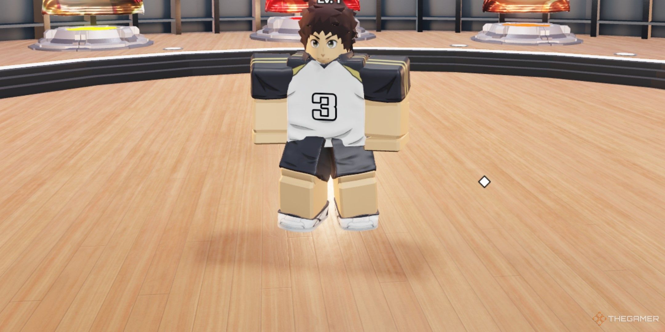 a player in Volleyball Ascended on Roblox 