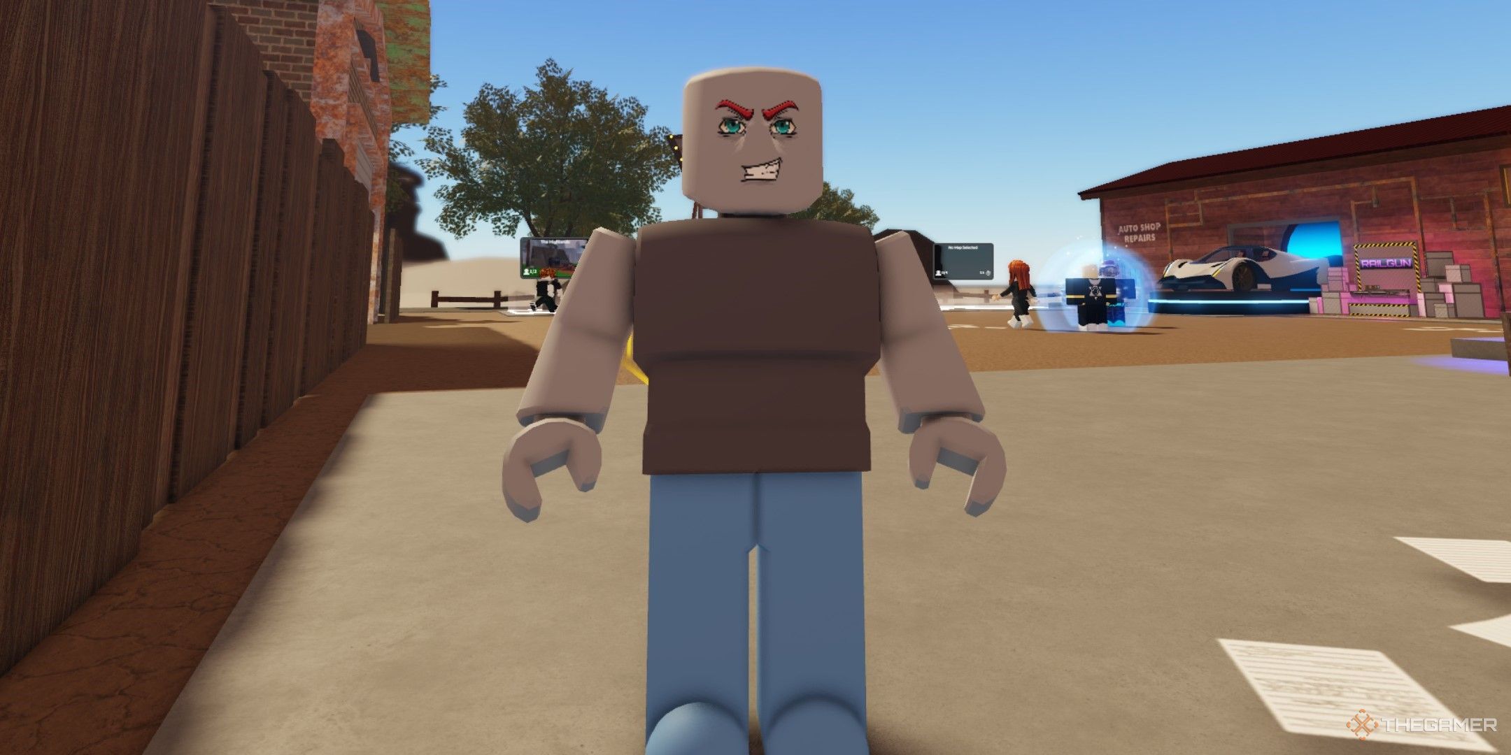 a player in a dusty trip on Roblox
