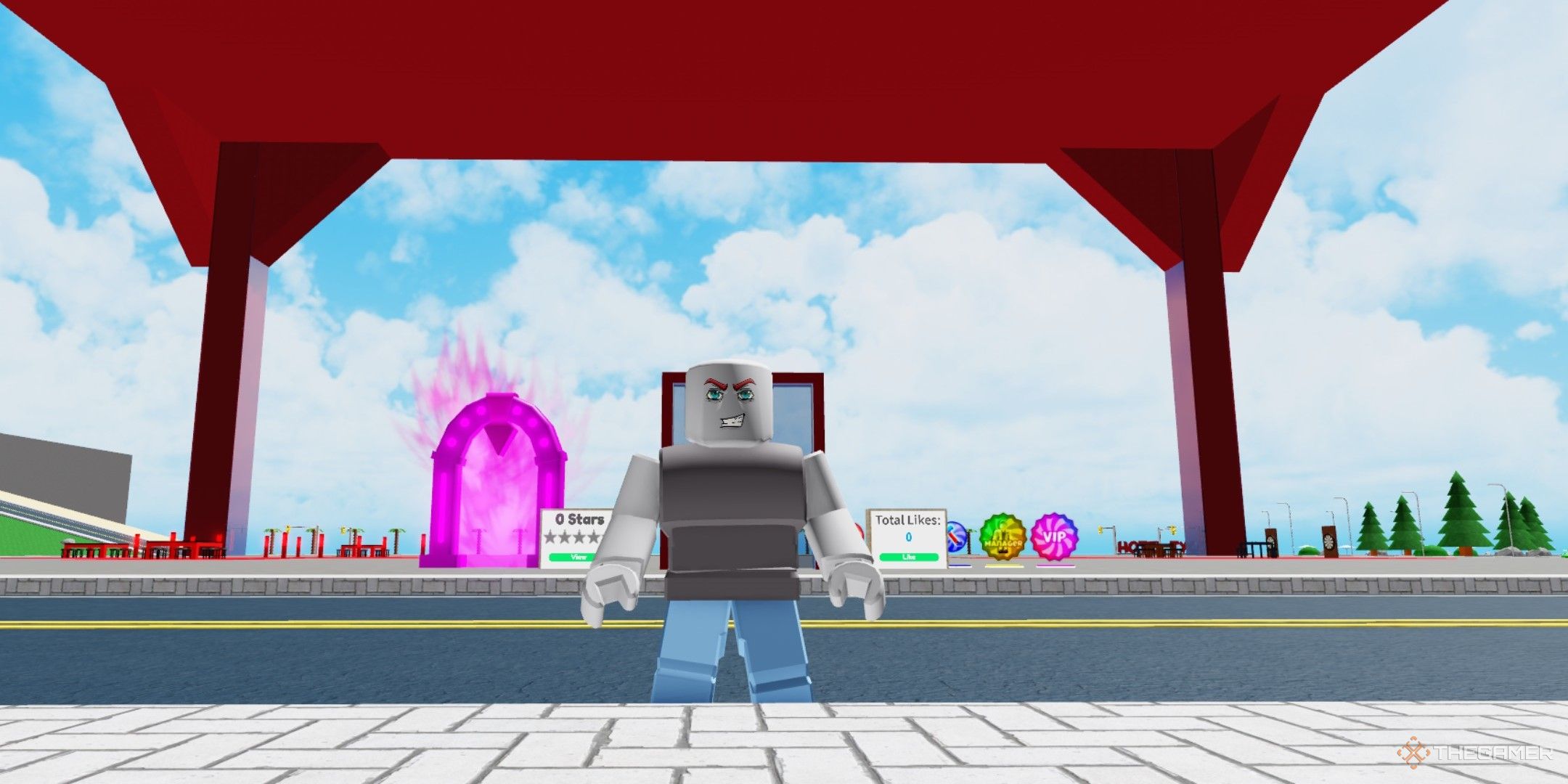 a player in Hotel Tycoon 2 on Roblox 