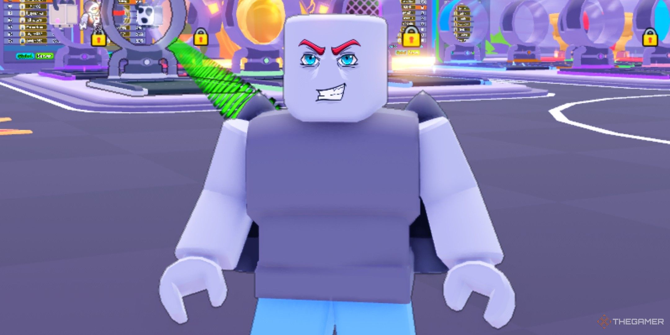 a player in Jetpack Training on Roblox 
