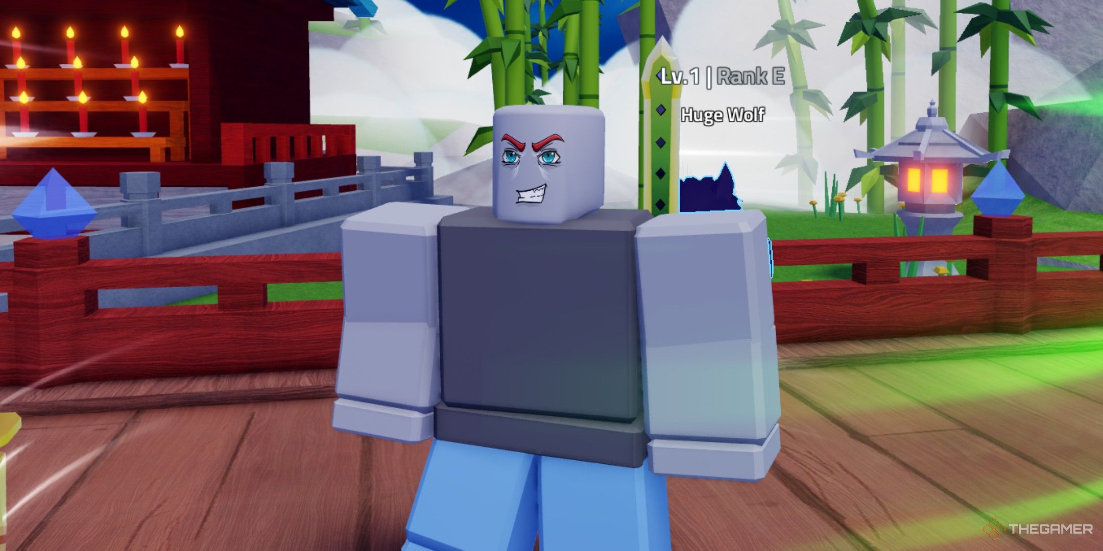 a player in Weapon Fighting RNG on Roblox