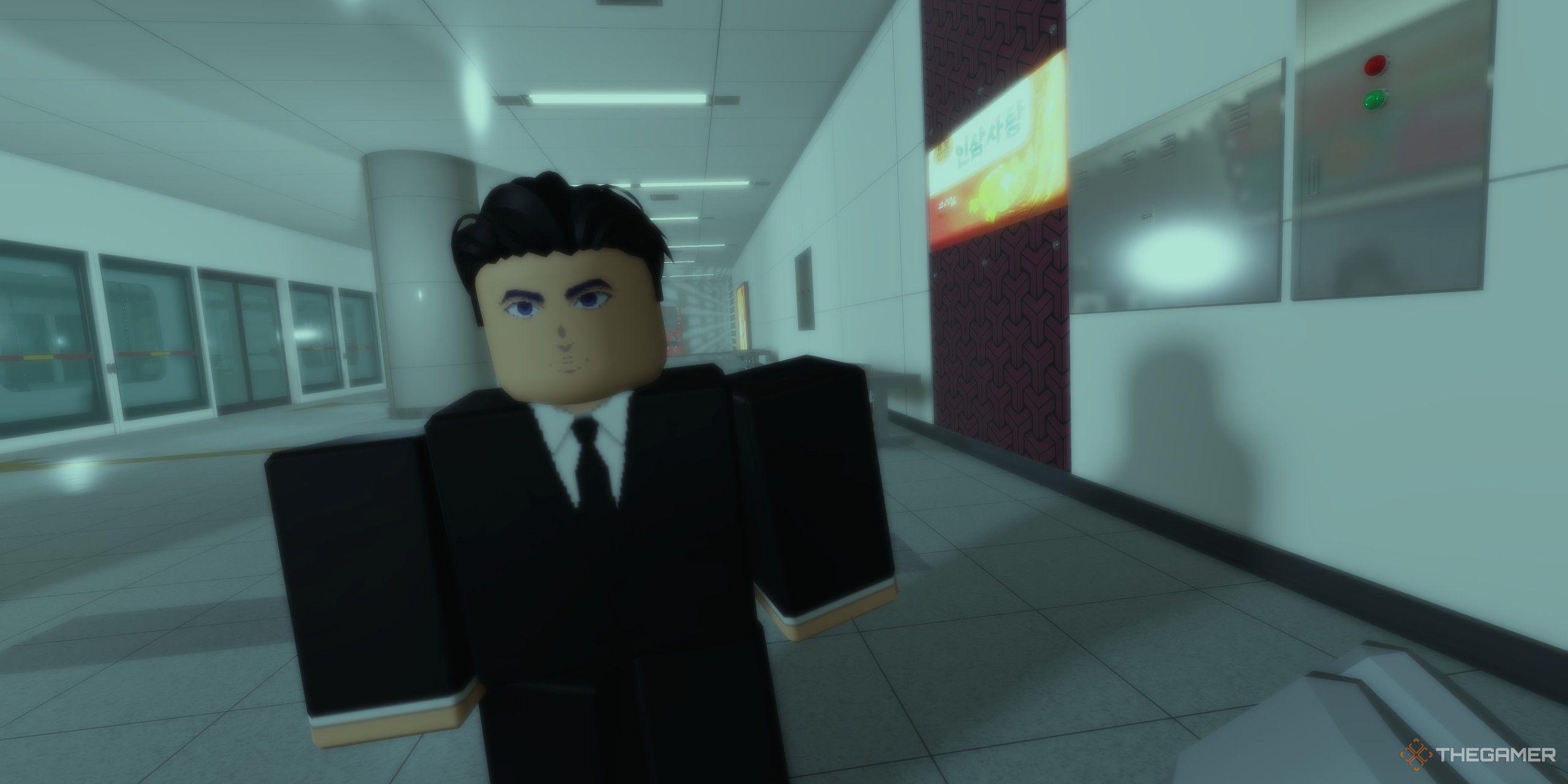a character in ROUND SIX on Roblox
