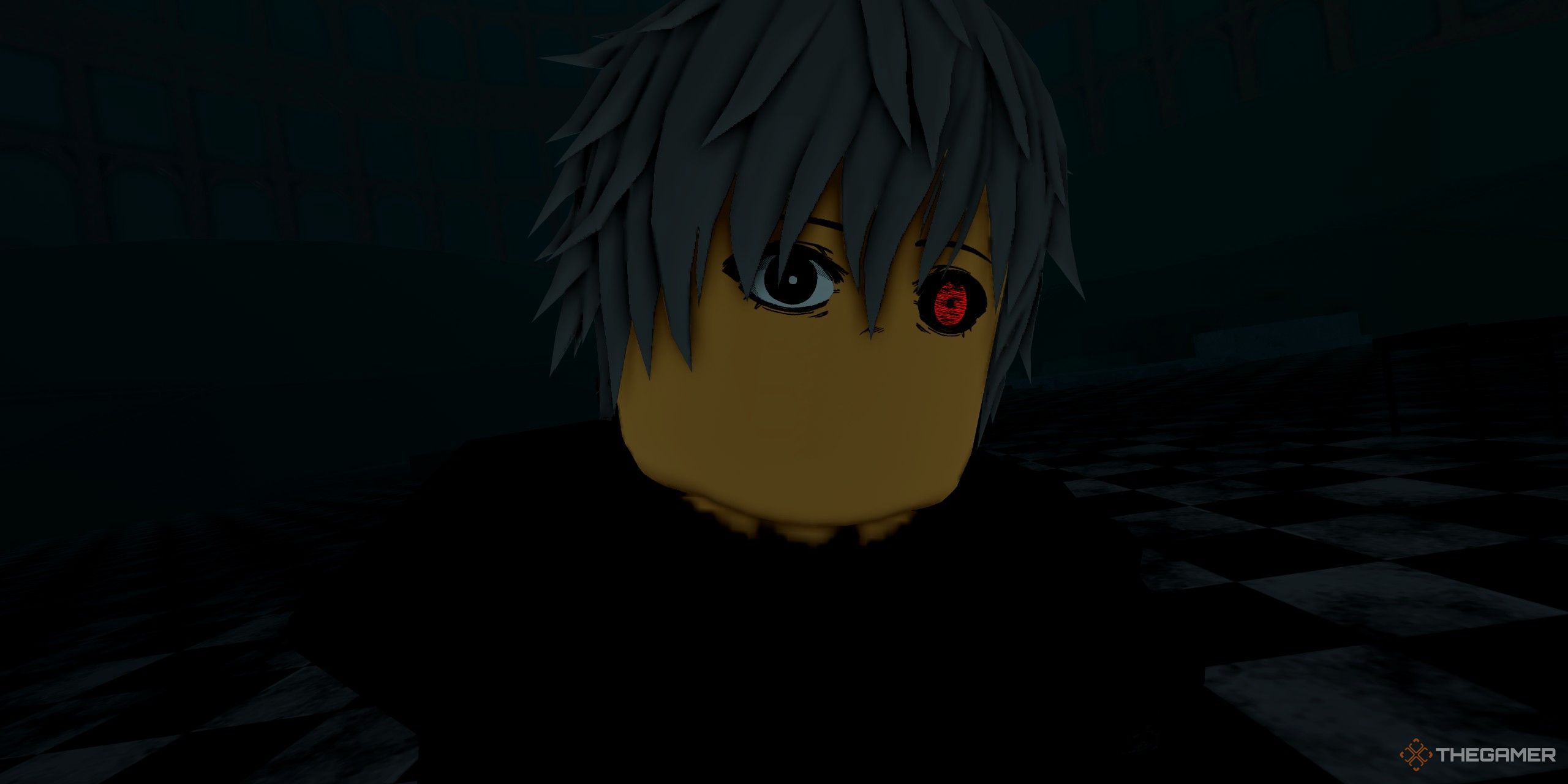 a character in Ghoul Re on Roblox 
