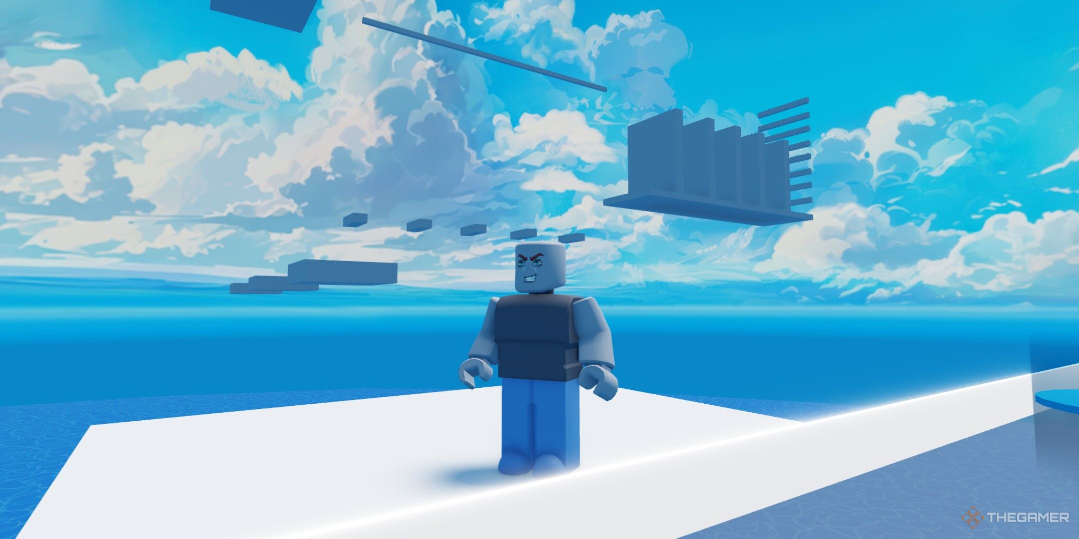 a player in RoGuessr on Roblox 