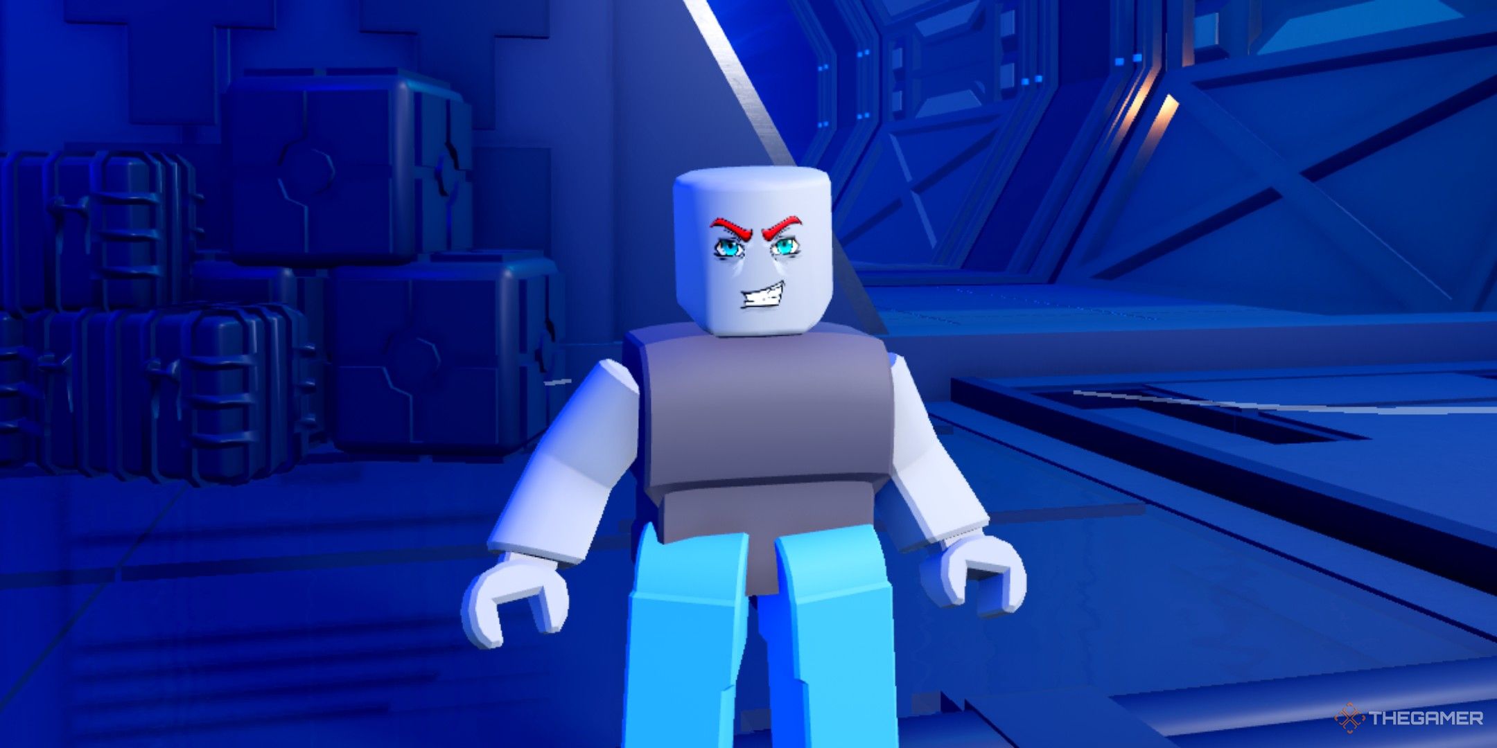 a player in Galaxy Defenders on Roblox
