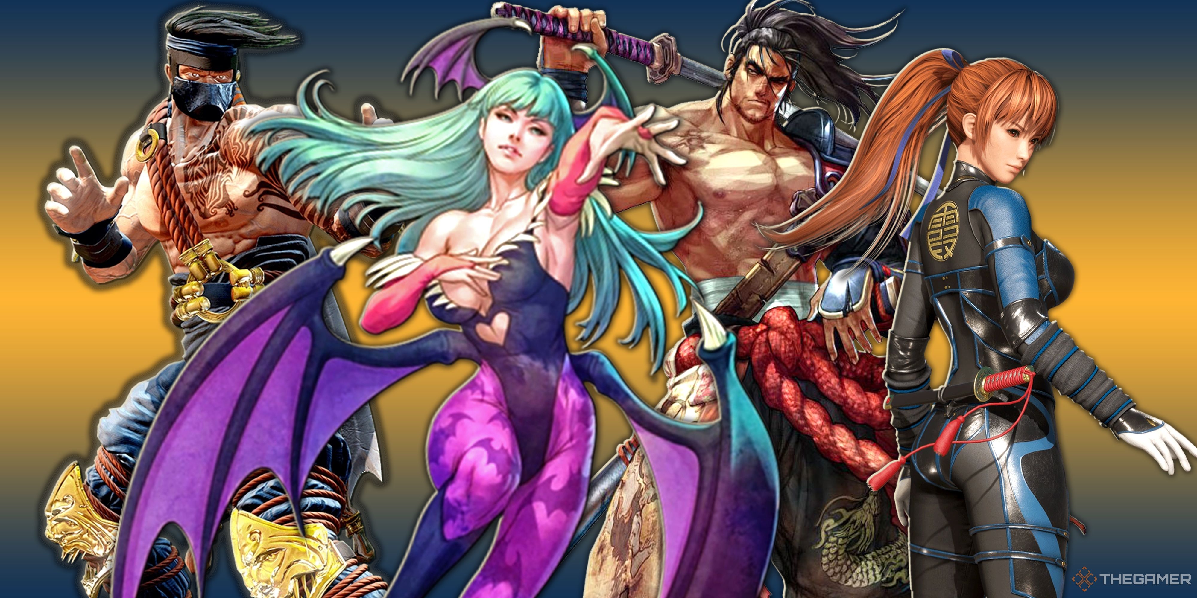 Killer Instinct, Darkstalkers, Soul Calibur and Dead Or Alive.