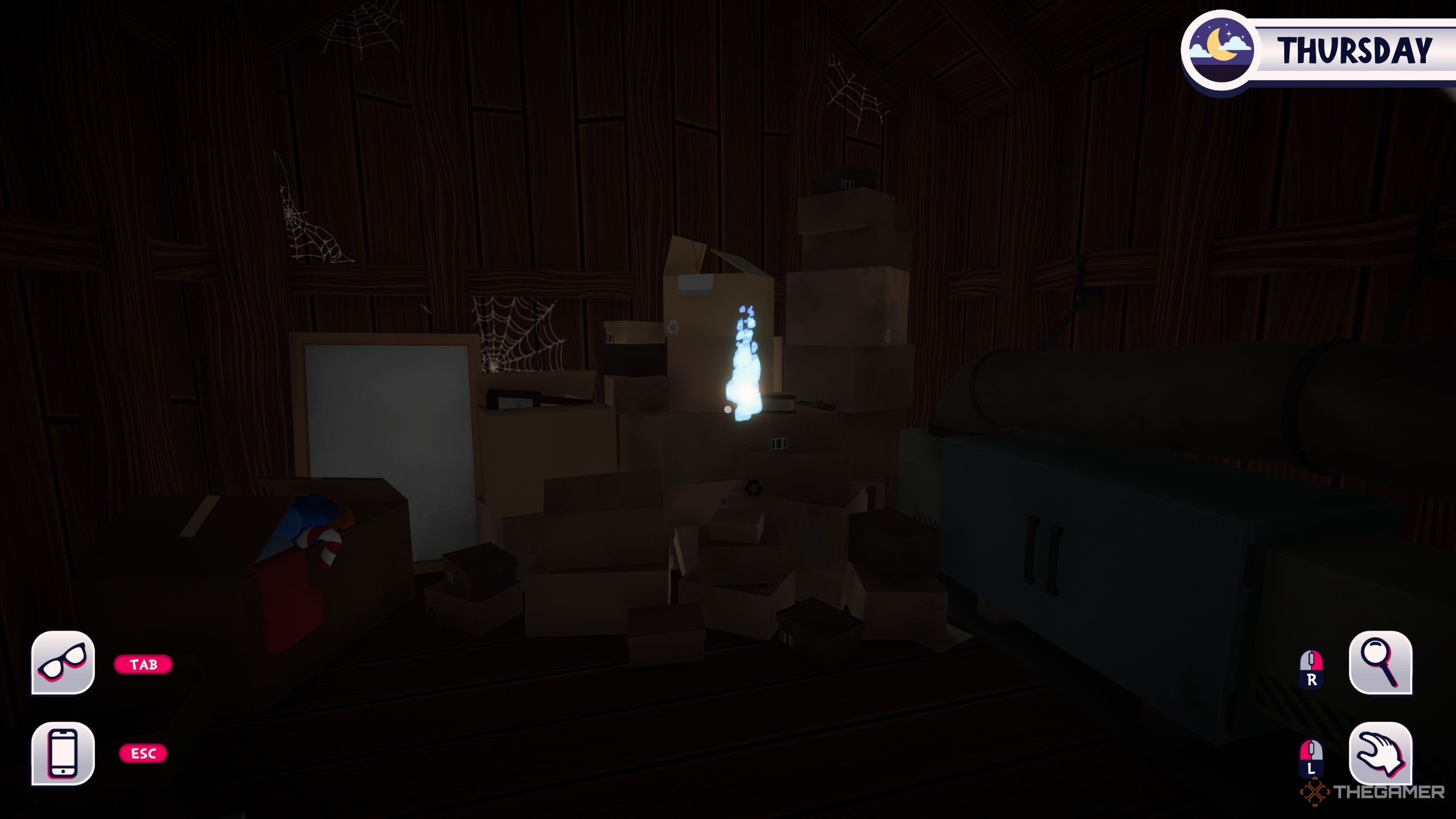 Zoey as a glowing orb in date everything.