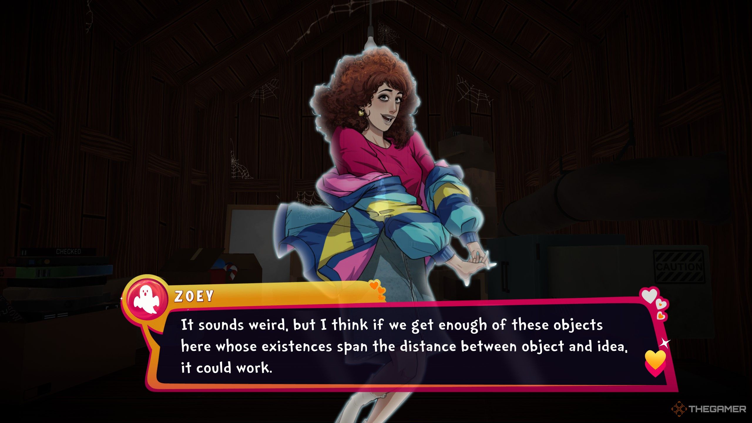 Zoey talking about the members to recruit in date everything.