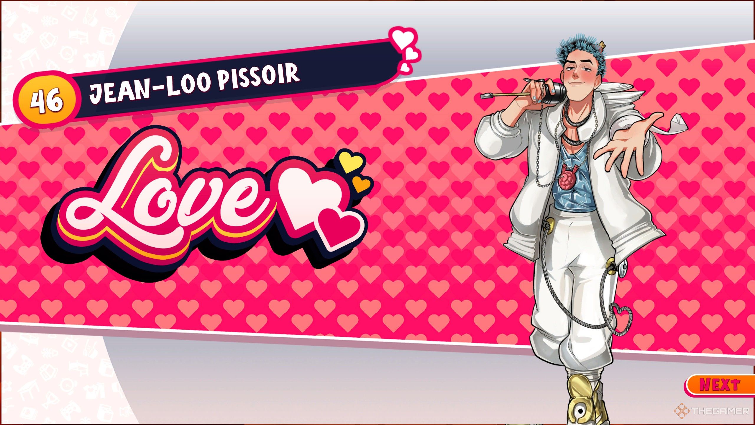 Getting a love ending with Jean Loo in date everything.