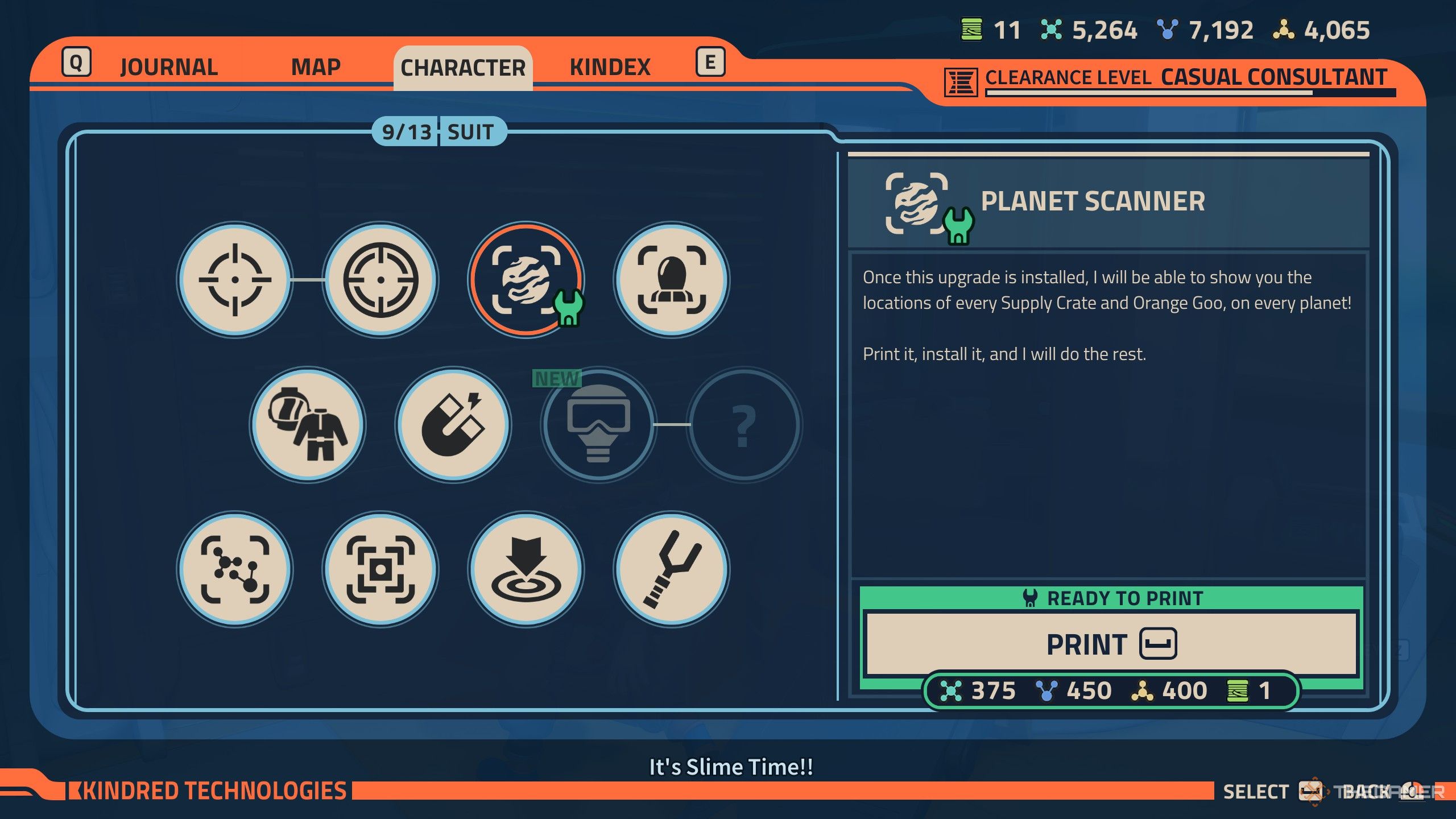 Revenge of the savage planet upgrade supernova planet scanner.