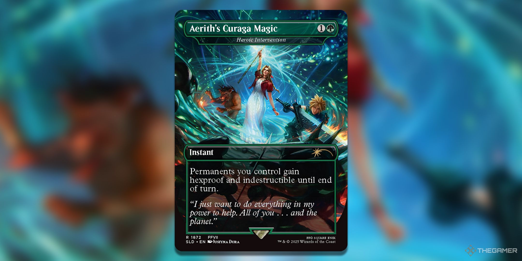 Aerith's Curaga Magic eng