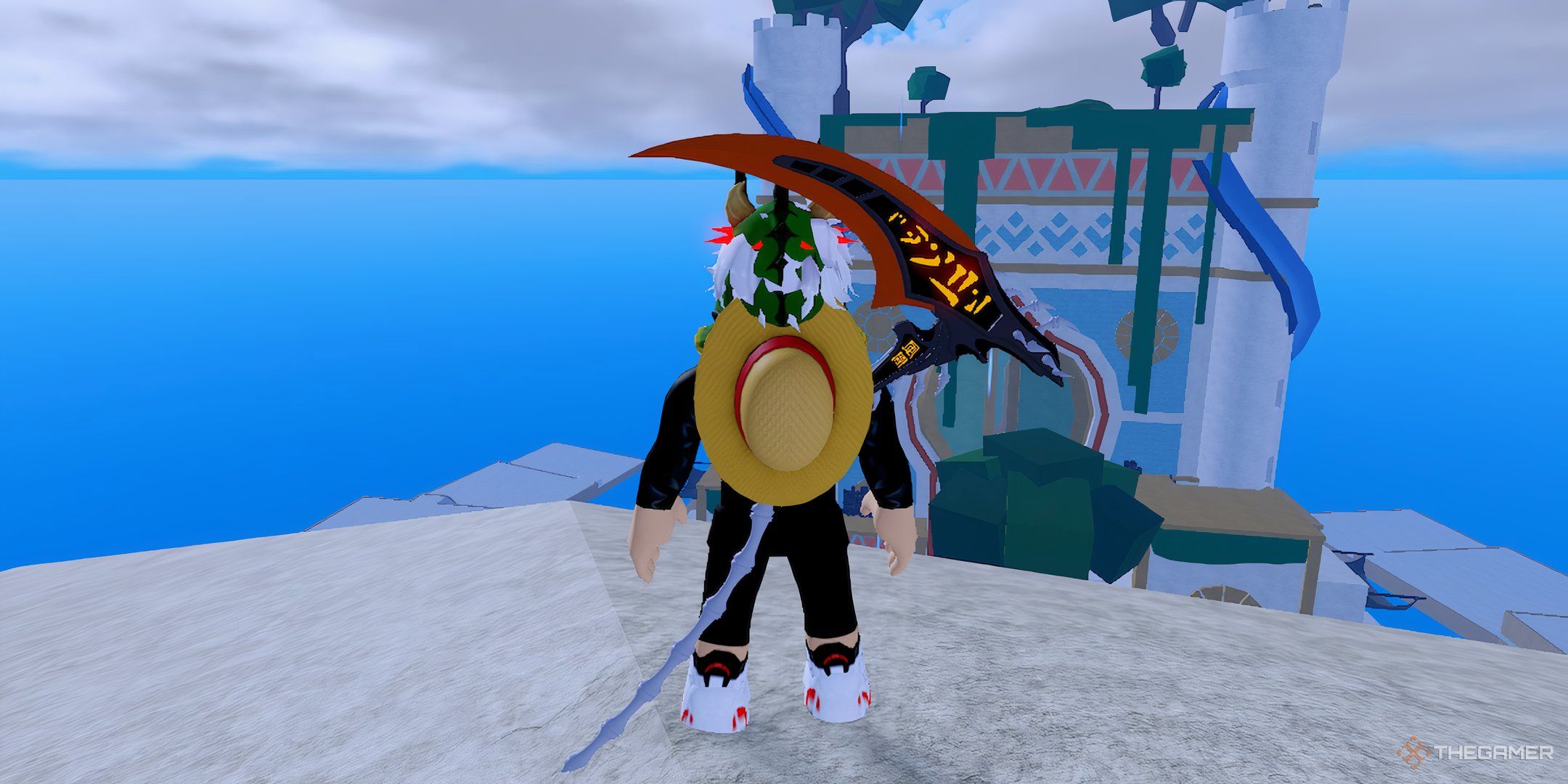 Tiki Outpost island in Blox Fruits.