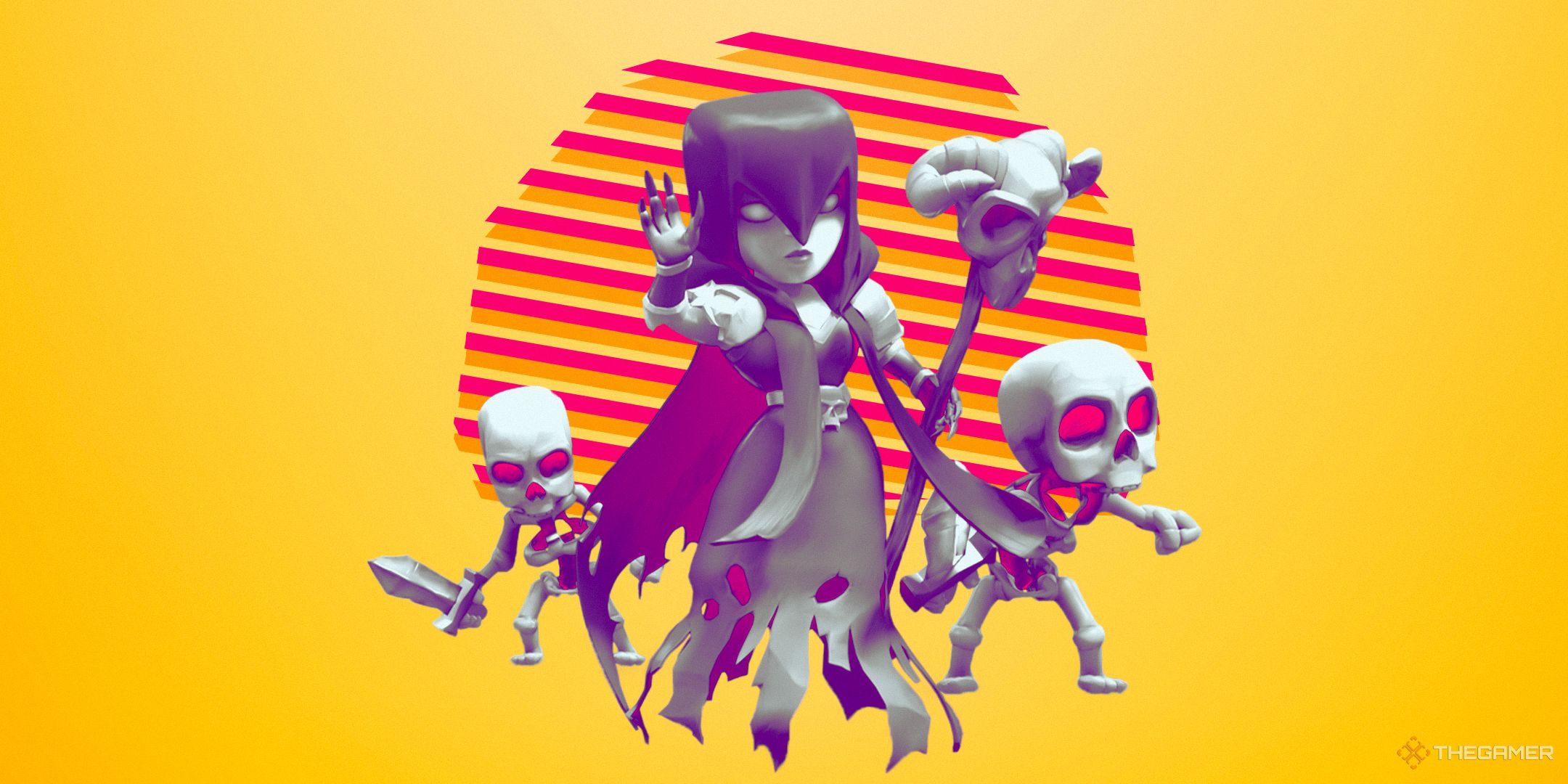 Clash of Clans characters.