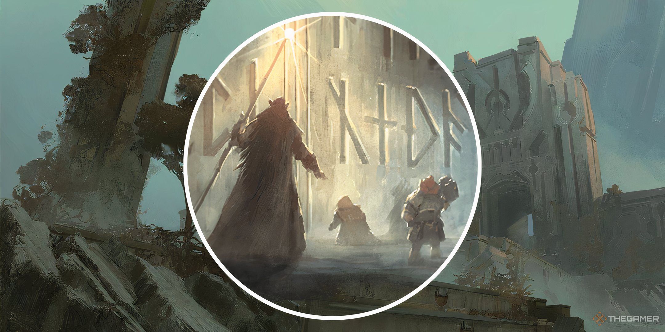A high-level party explores a dungeon in DND.
