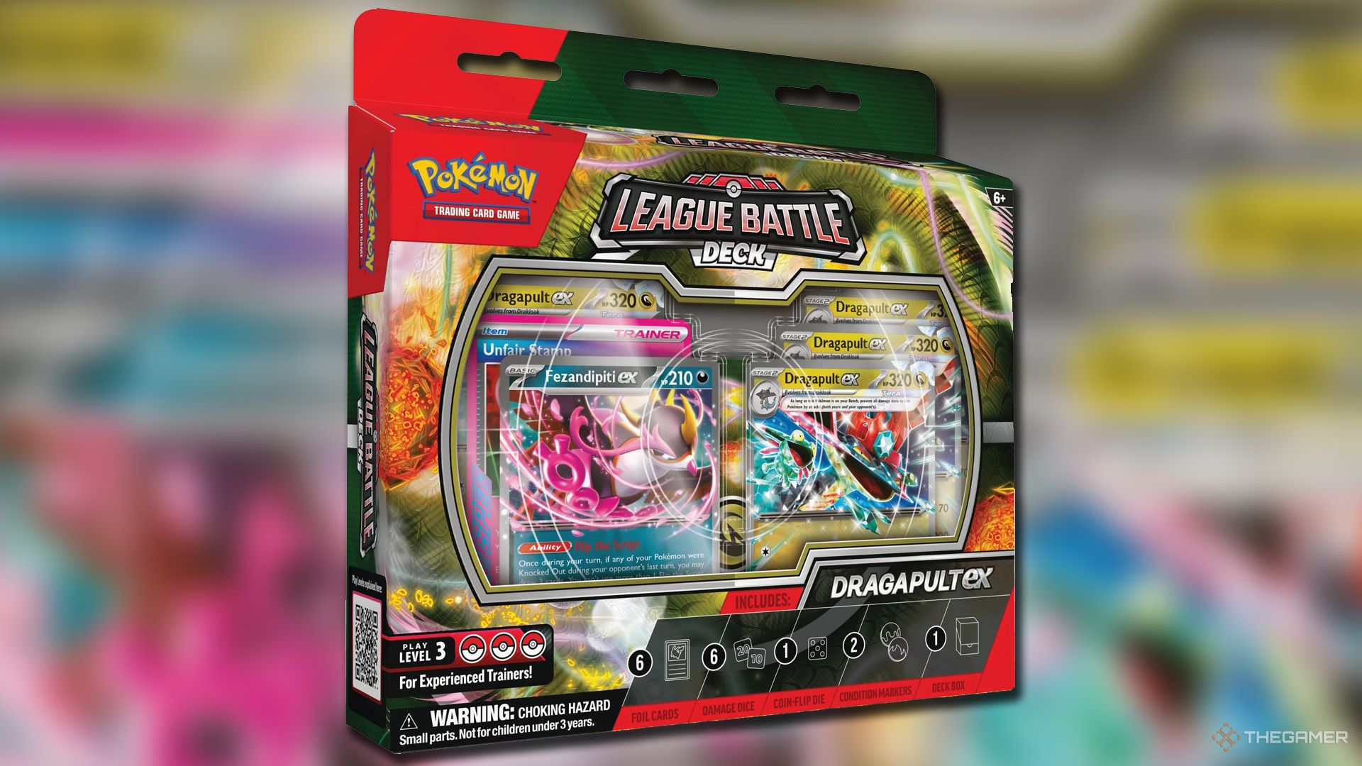 Dragapult ex league battle deck in Pokemon TCG.