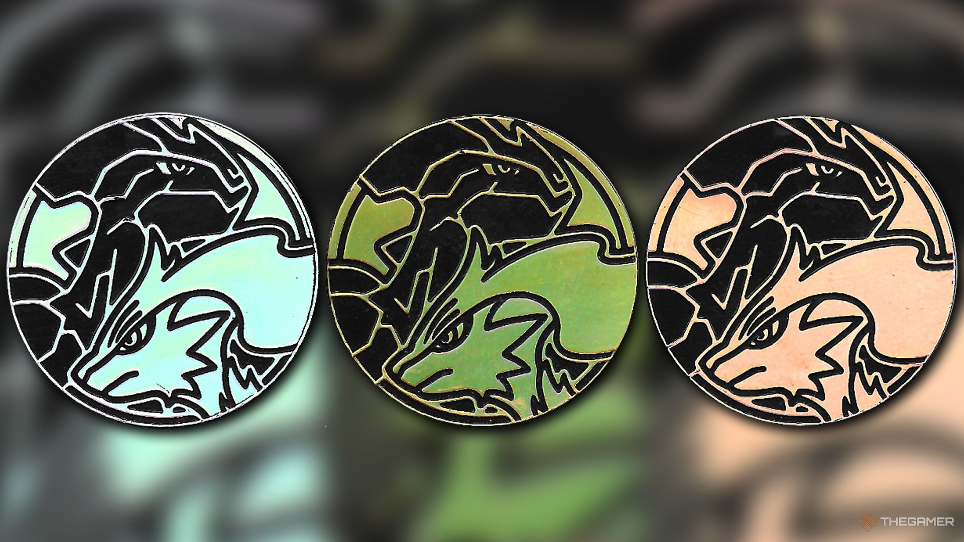 Emerging Powers Expansion coins from Pokemon TCG.