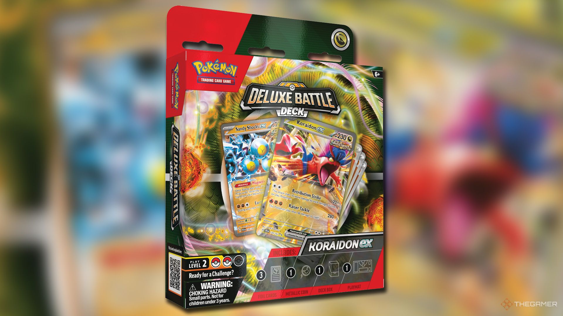 Koraidon ex deluxe battle deck in Pokemon TCG.