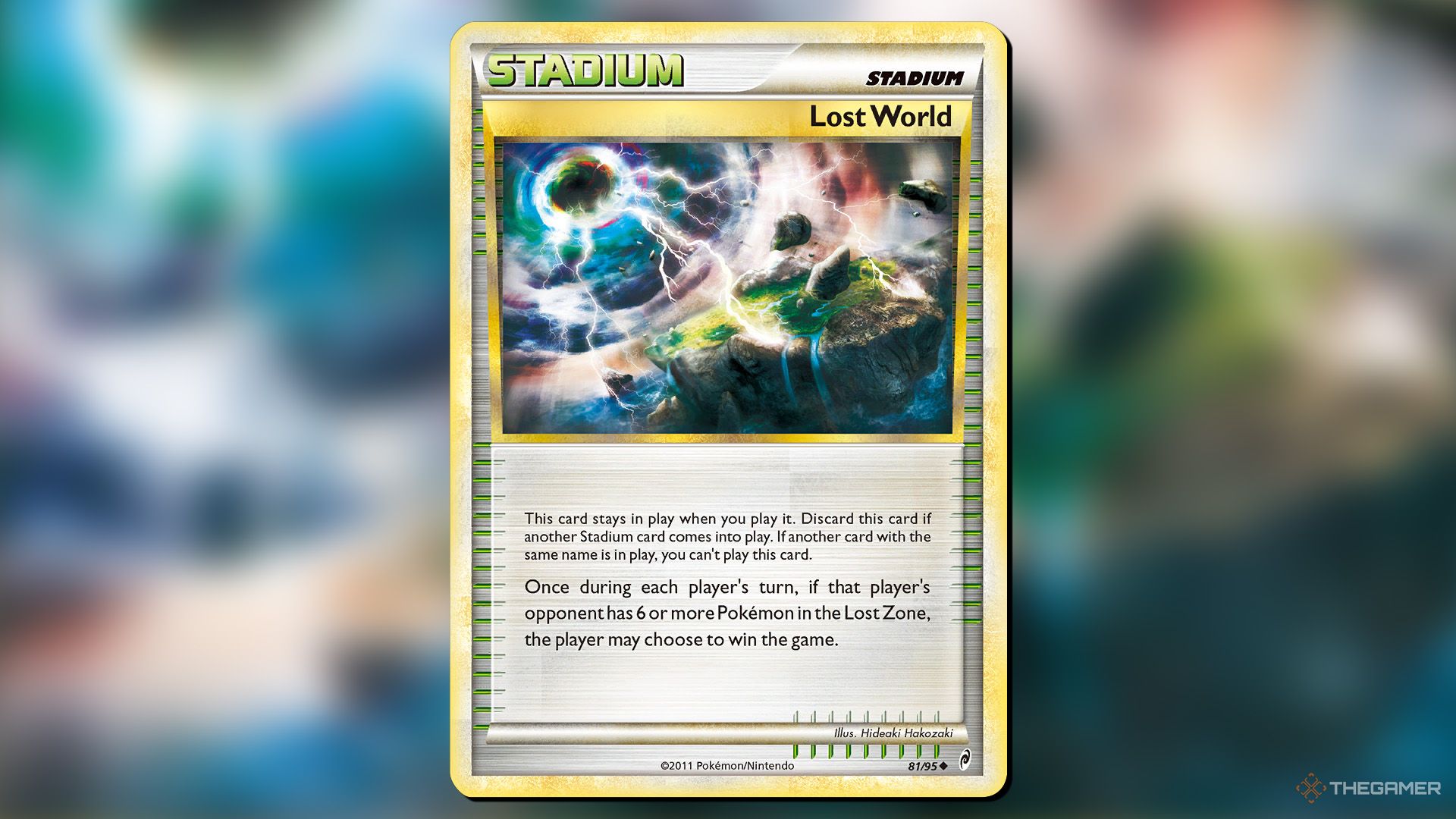 Lost World from the Call of Legends set in Pokemon TCG.