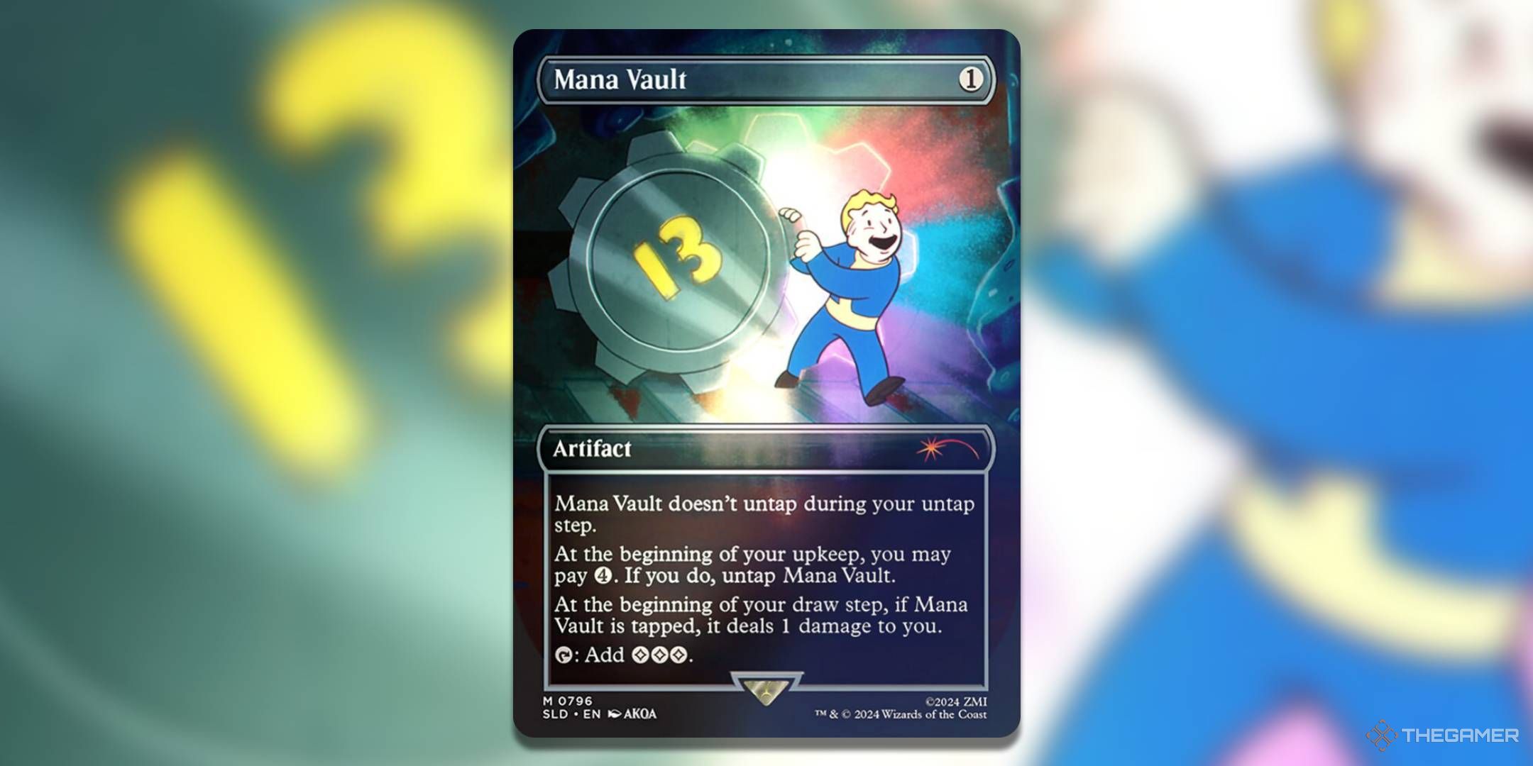 MTG Mana Vault By Akoa SLD Fallout
