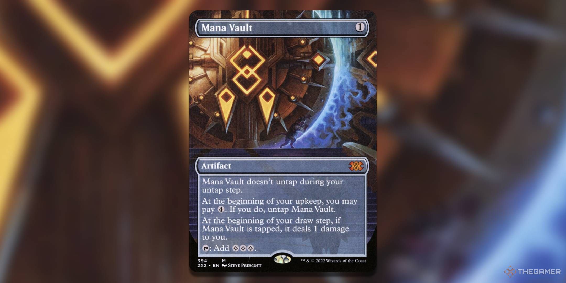 MTG Mana Vault By Steve Prescott Double Masters 2022.