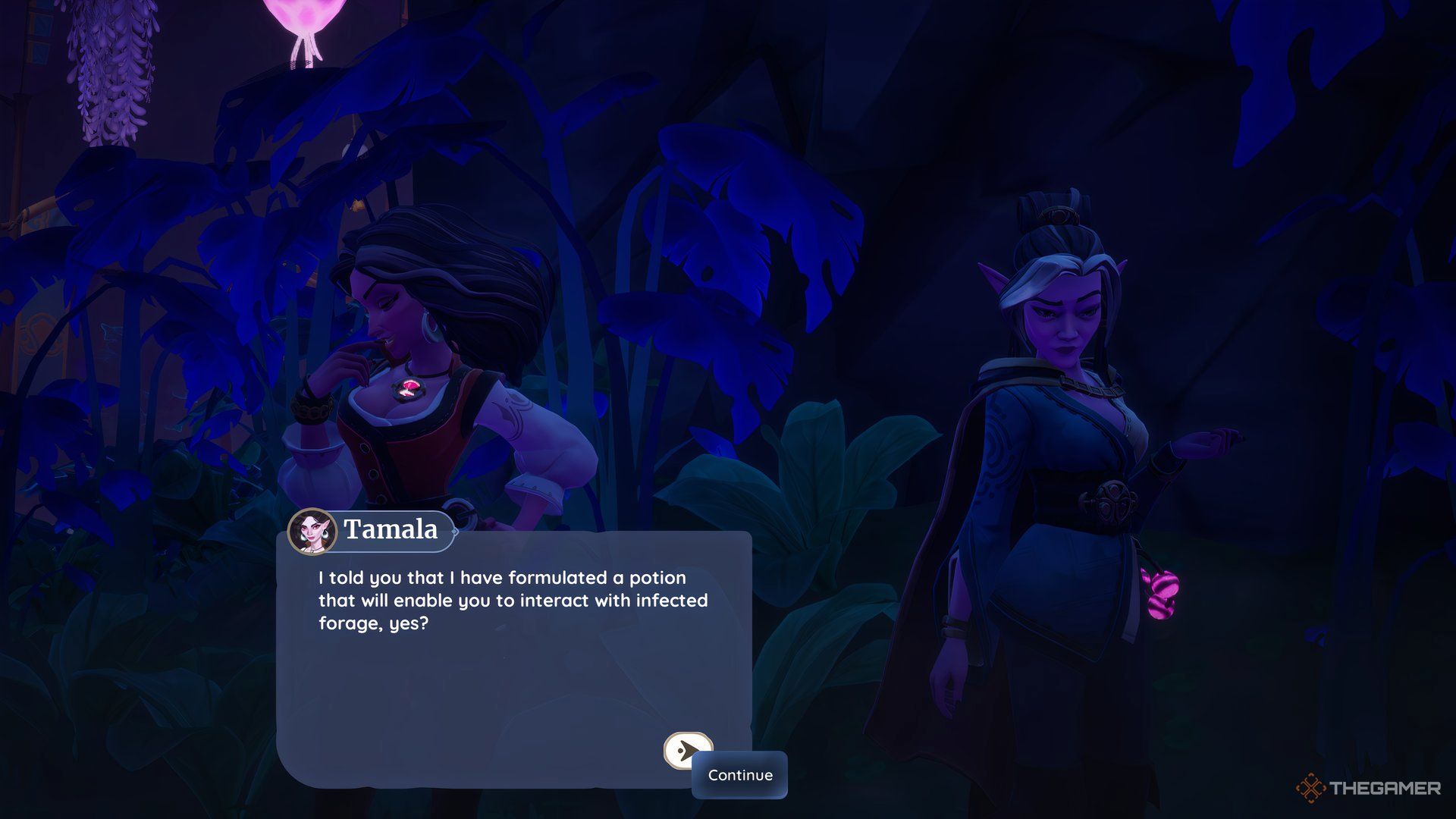 Talking With Tamala And Subira During A Quest In Palia.