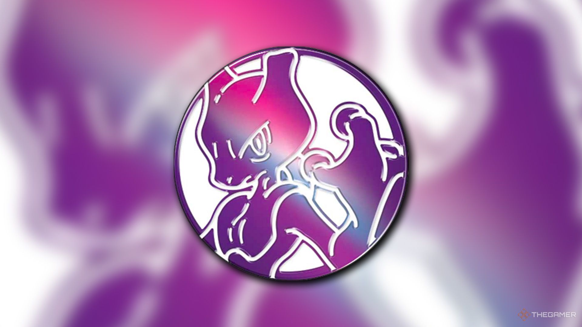 Pokemon GO Mewtwo Coin from Pokemon TCG.