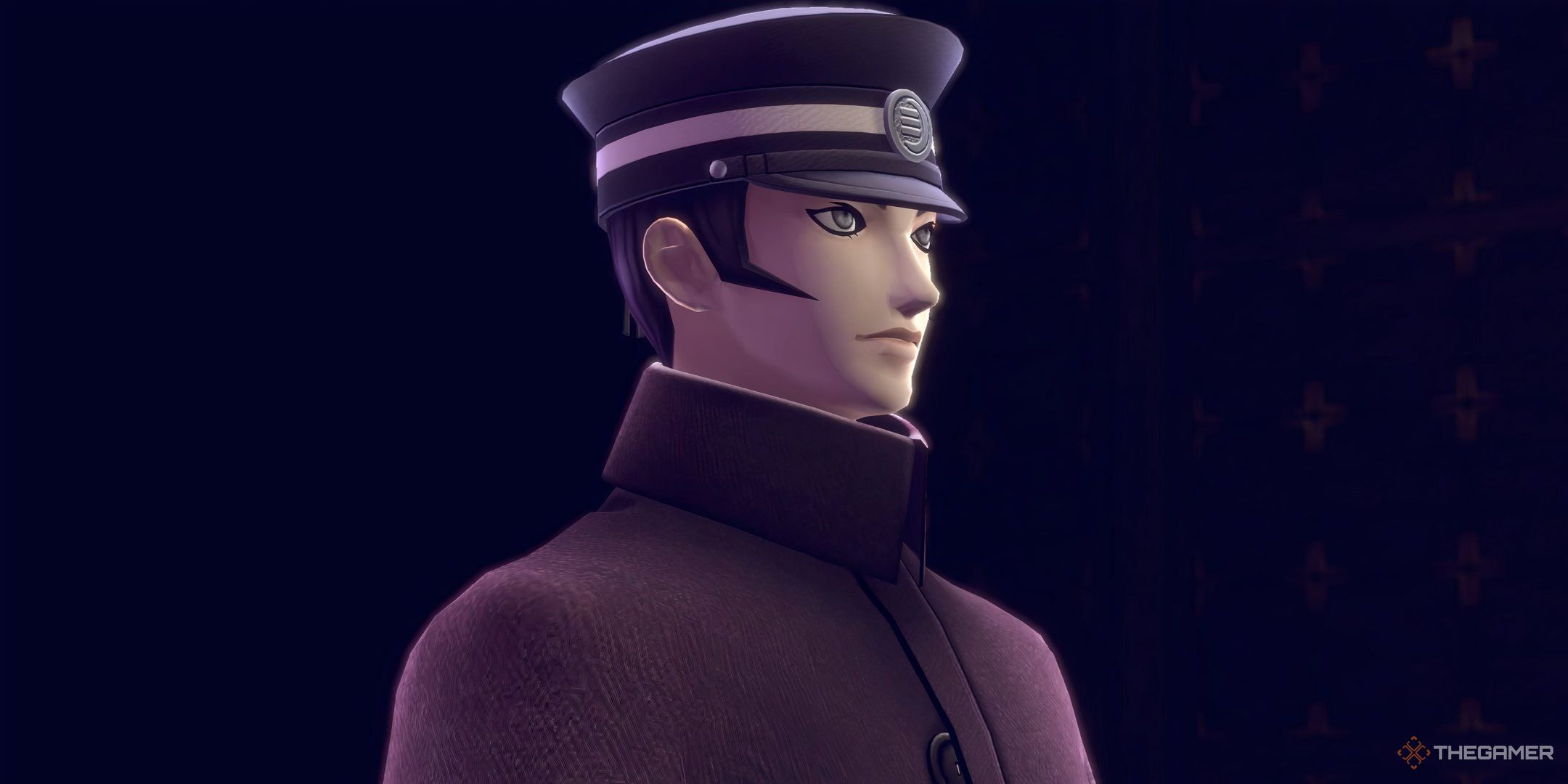Raidou Kuzunoha at the beginning of in Raidou Remastered The Mystery of the Soulless Army, being taught to fight in his trial.