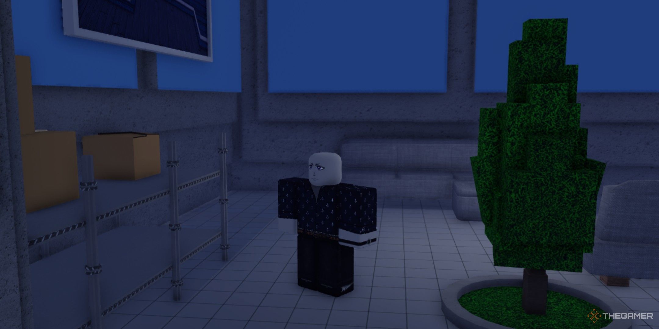 a player in Fire Force Reignition on Roblox