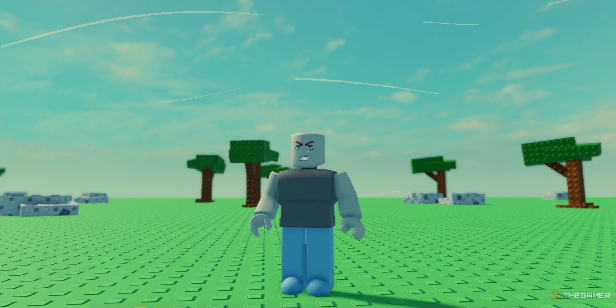 a player in Factory Madness on Roblox