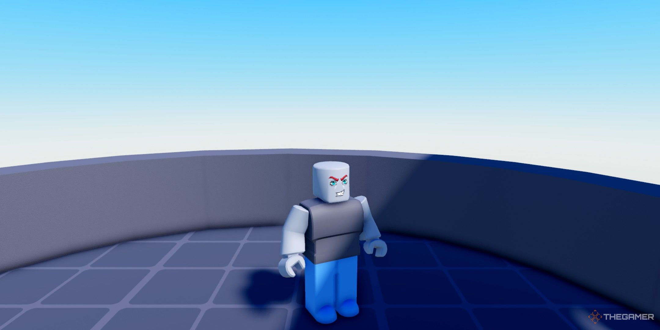 a player in Human Skewers on Roblox
