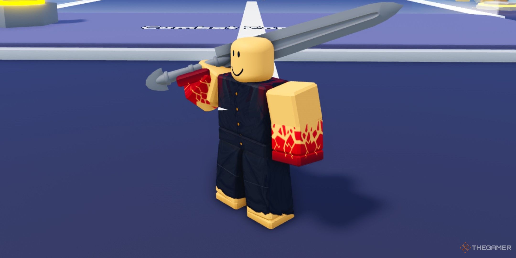 a player in 100K Demon Lords on Roblox