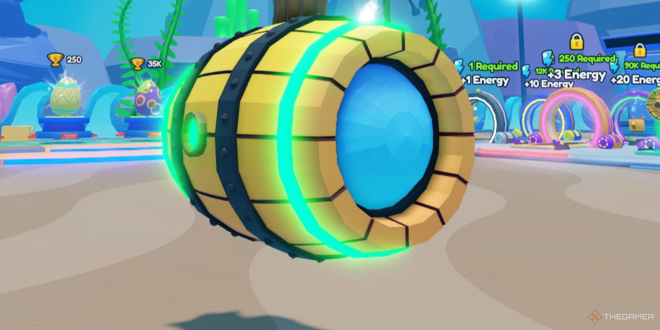 a player in Dive Training on Roblox
