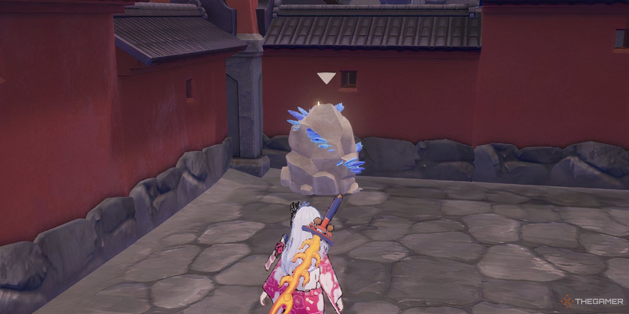 Rune Factory Guardians Of Azuma Kaguya with Dragonic Stone on the screen.