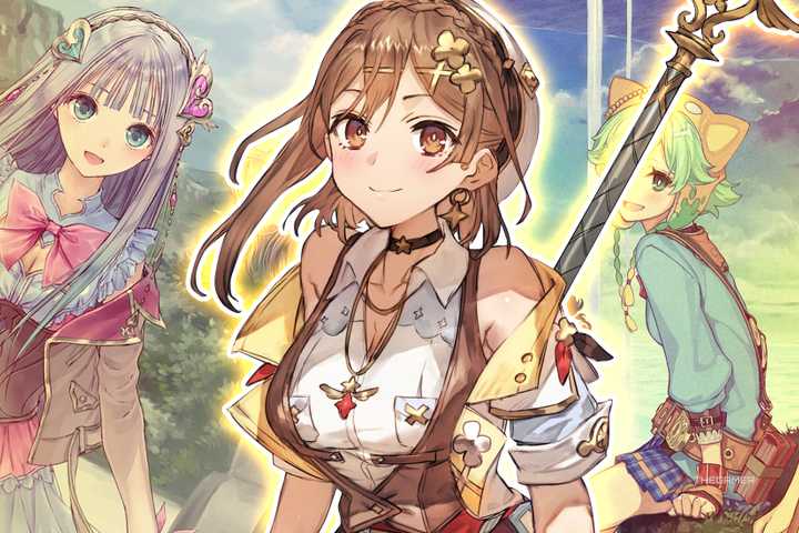 Ryze, Lulua, Shallistera and Shallote from Atelier series.
