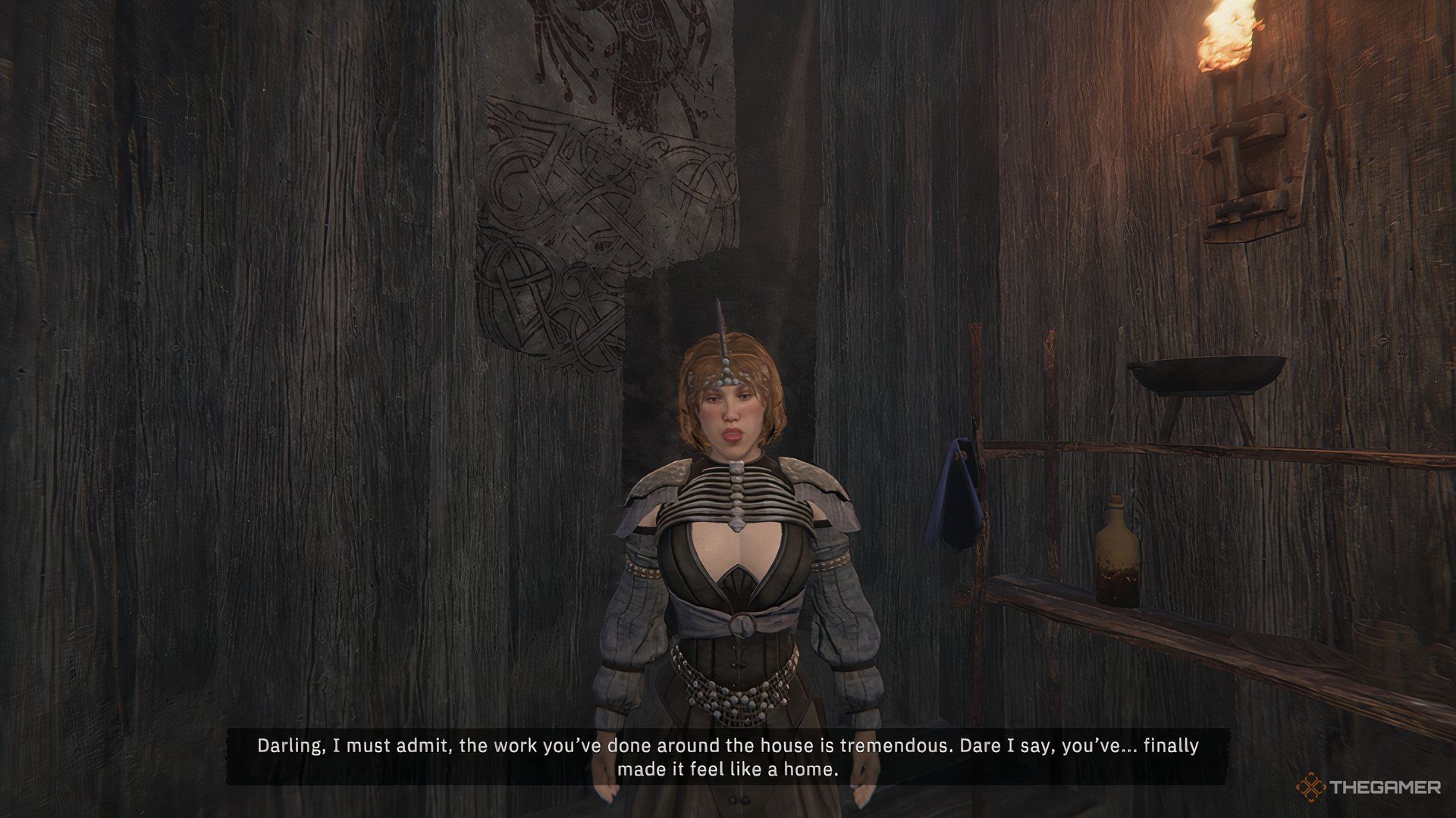 Alisa thinks you've made the house more homey.