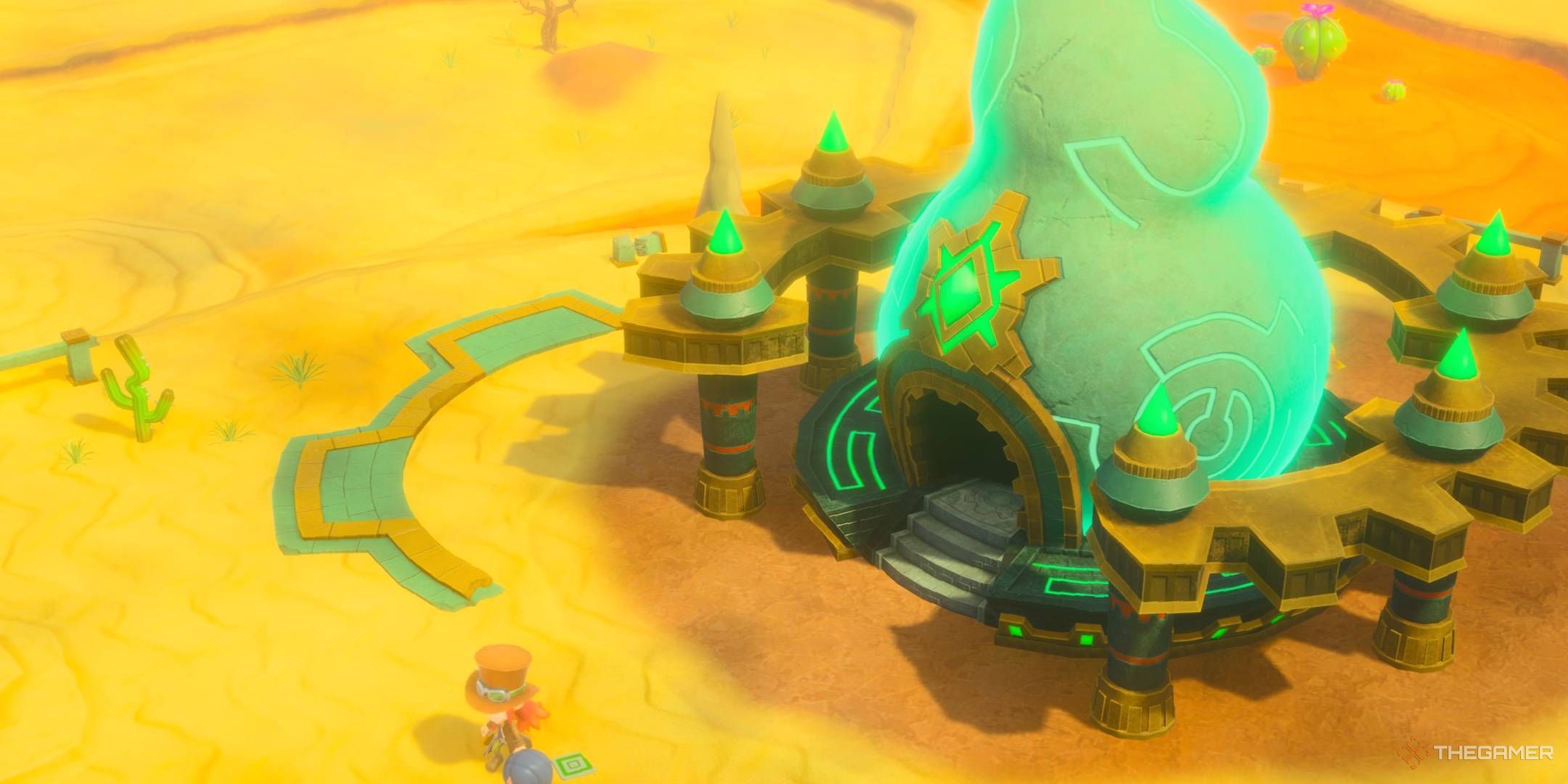 The first shrine in Fantasy Life i.