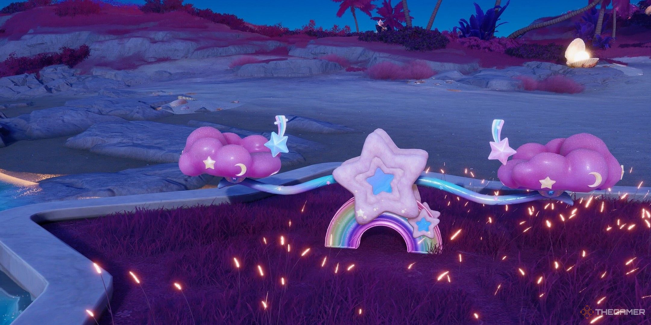 The Starwish Seesaw in Infinity Nikki in the Sea of Stars.