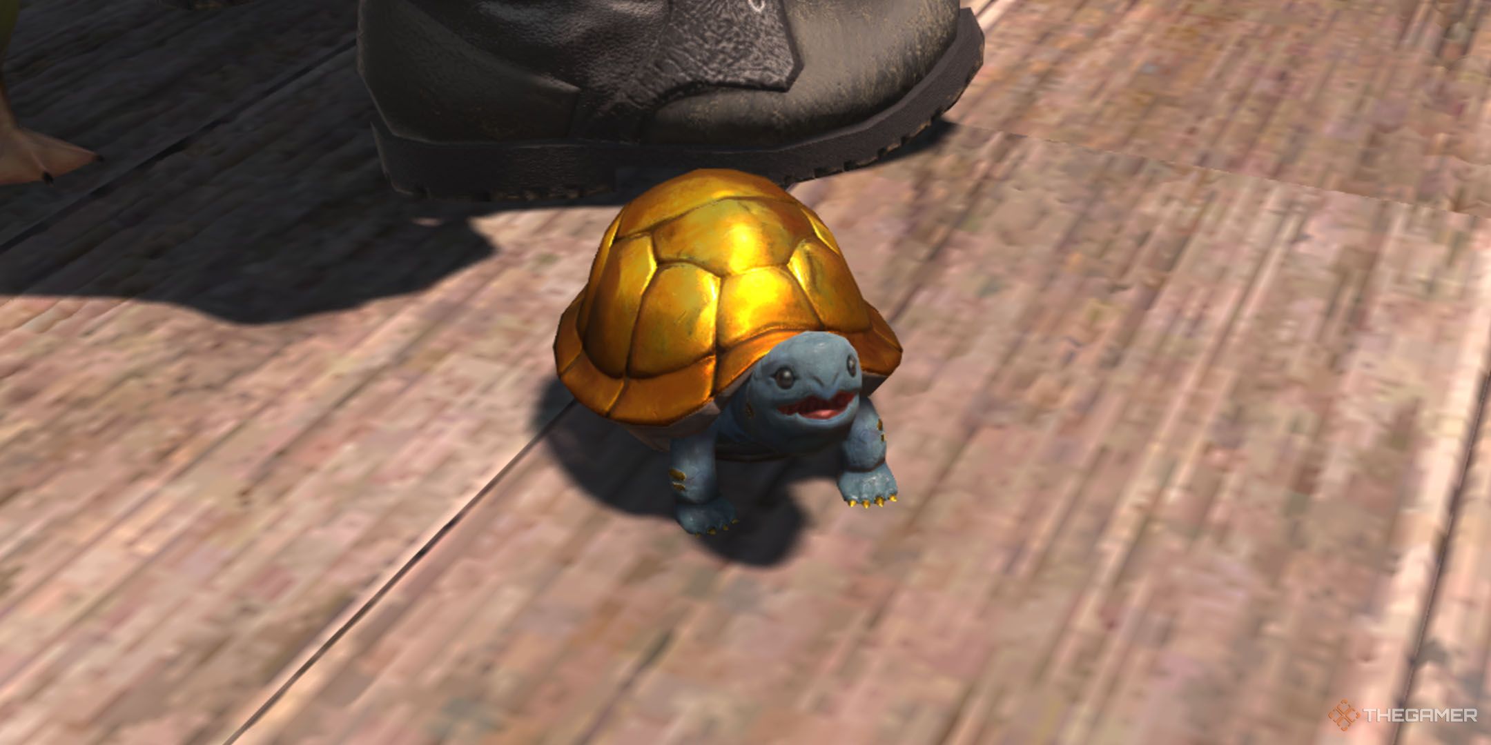 The Tipping Tortoise in Final Fantasy 14.