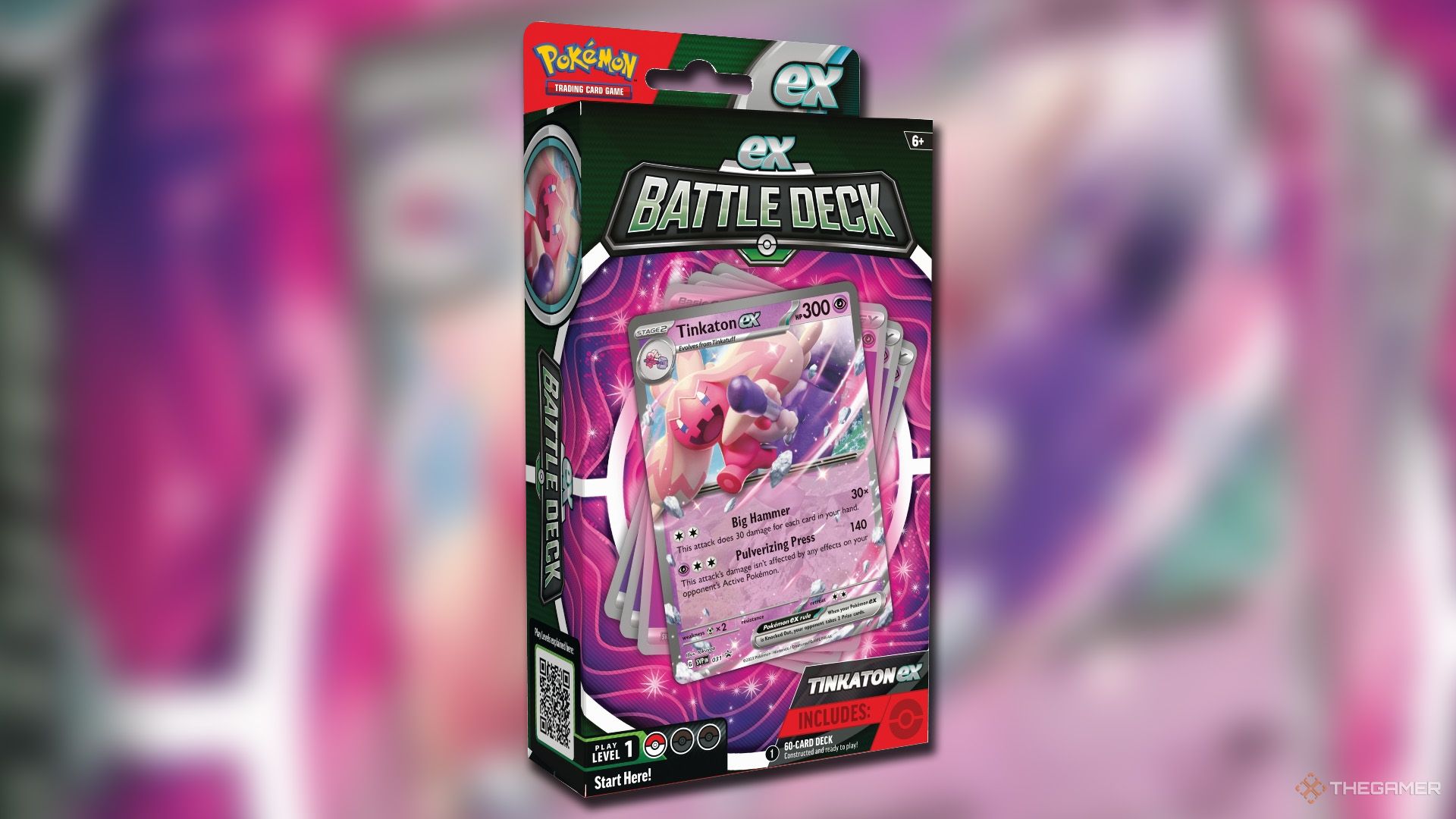 Tinaton ex battle deck in Pokemon TCG.