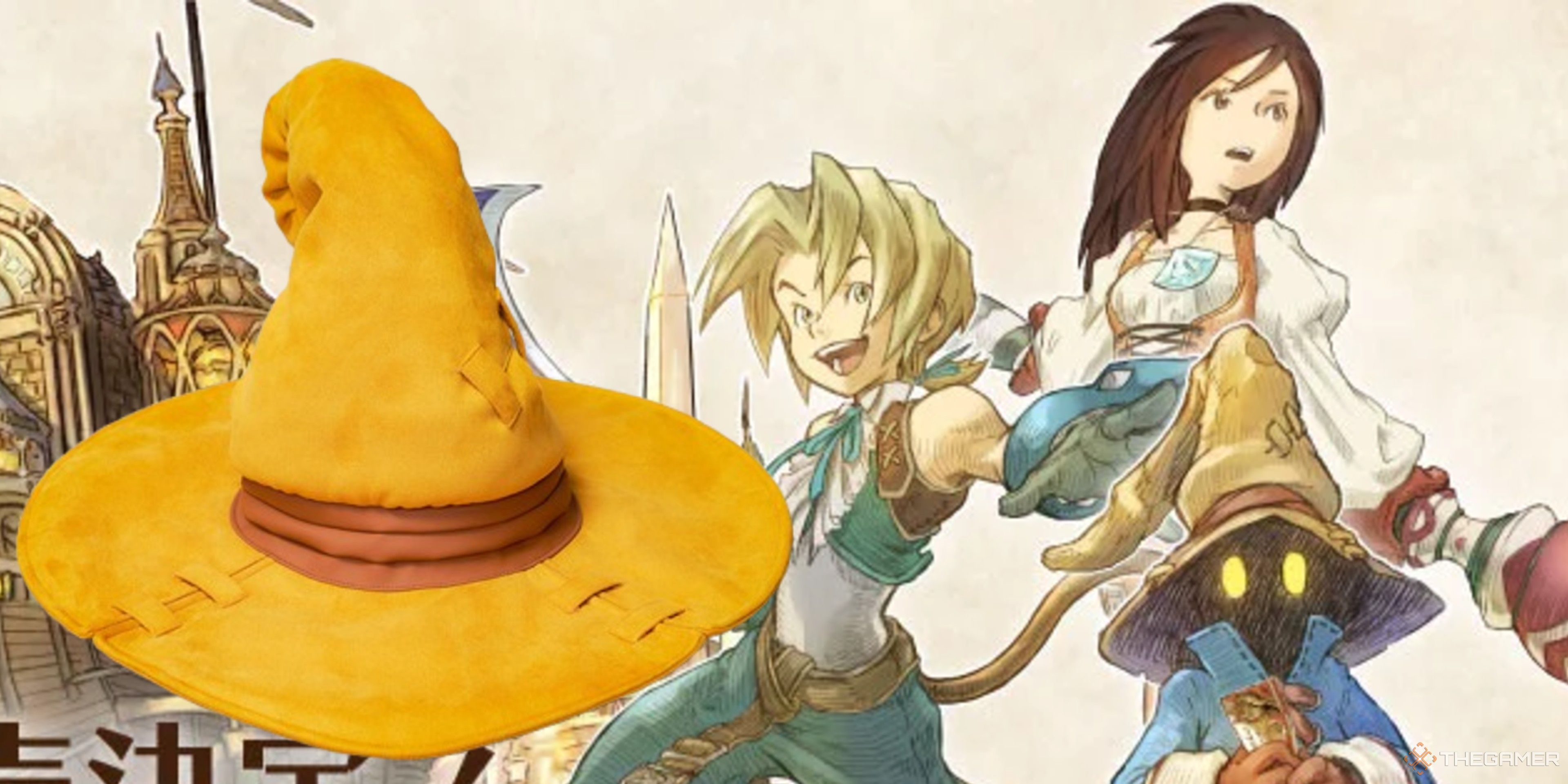 vivi's hat on the final fantasy 9 anniversary banner.