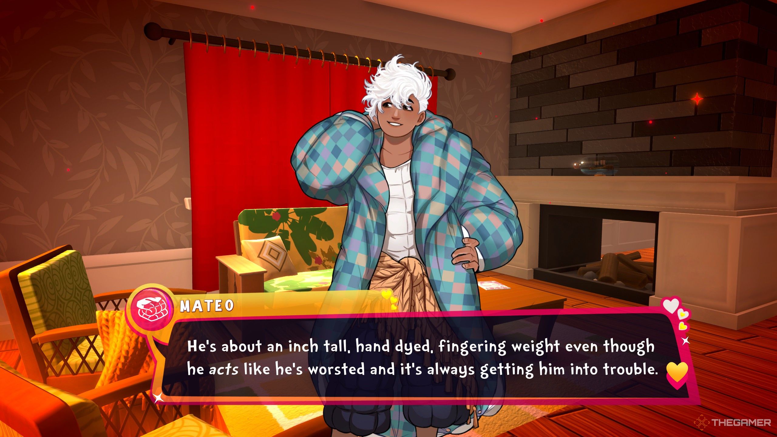 Mateo describing Davi in date everything.