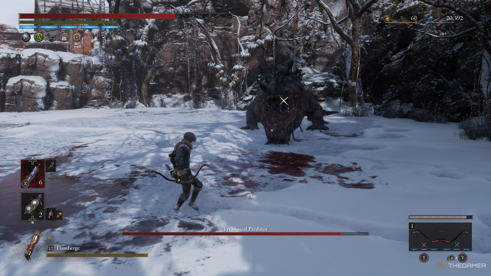 Tyrannical Predator opens his jaws in preparation for an attack in Lies of P: Overture.